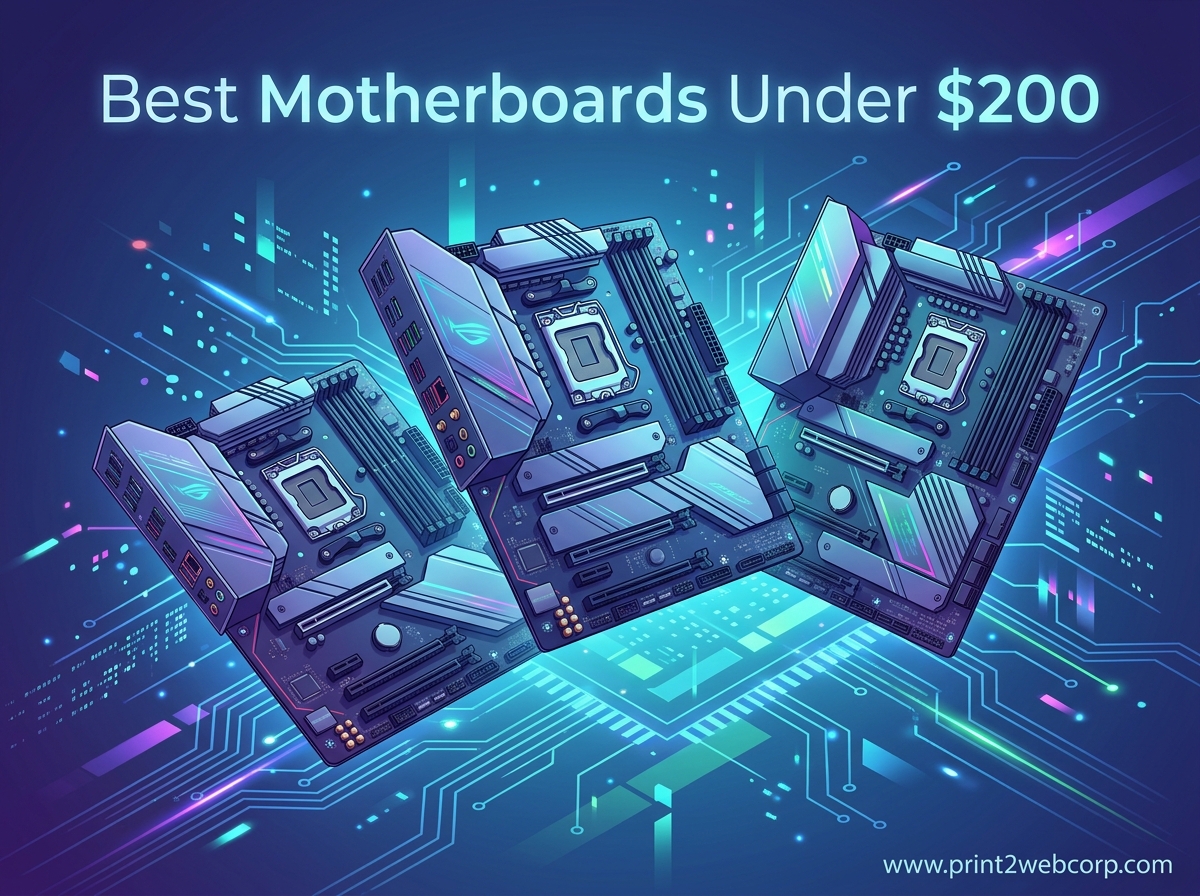 Best Motherboards Under $200