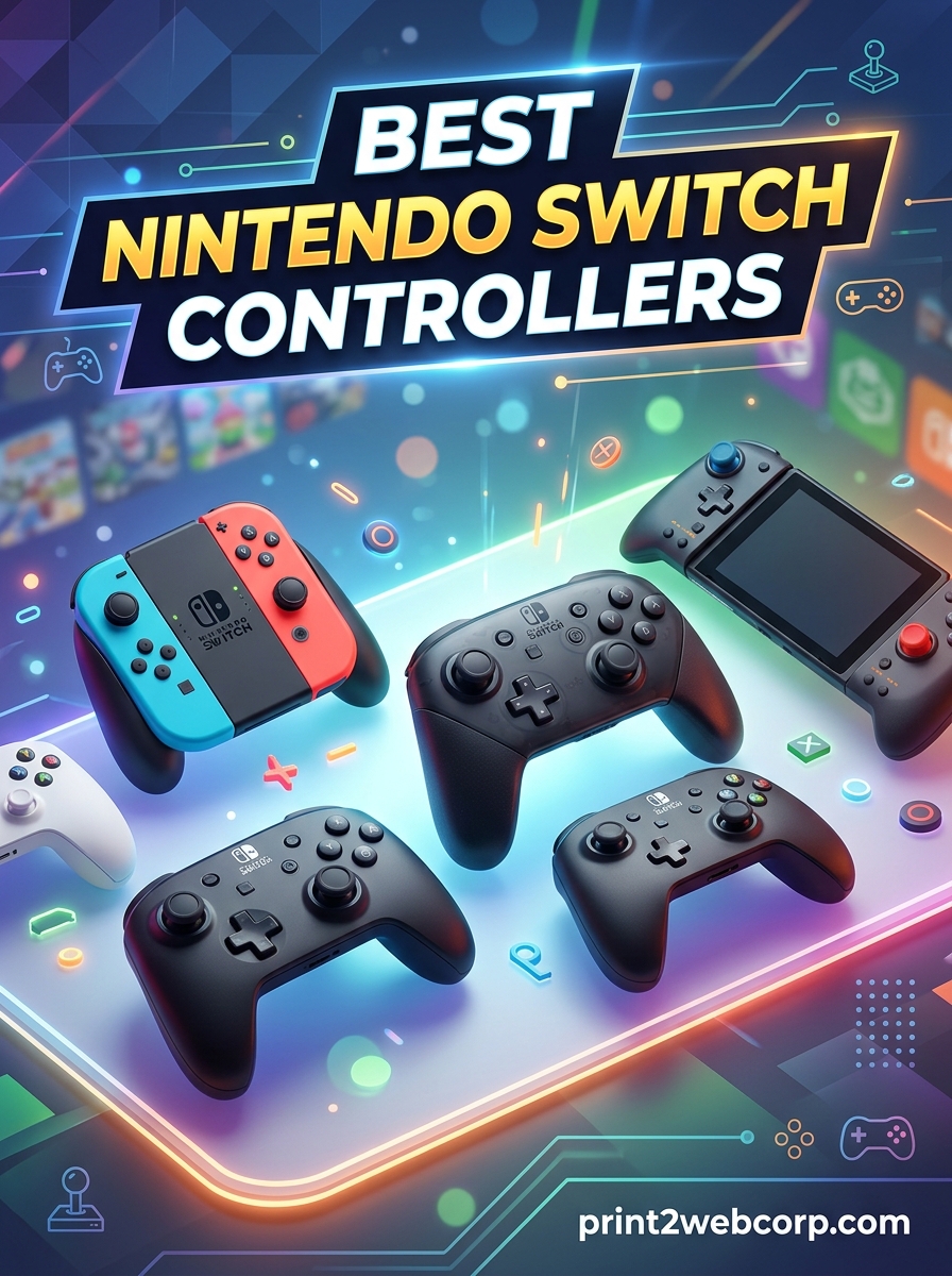 10 Best Nintendo Switch Controllers (August 2026) Reviewed
