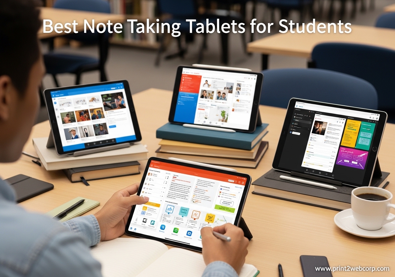 10 Best Note Taking Tablets for Students (August 2026) Guide