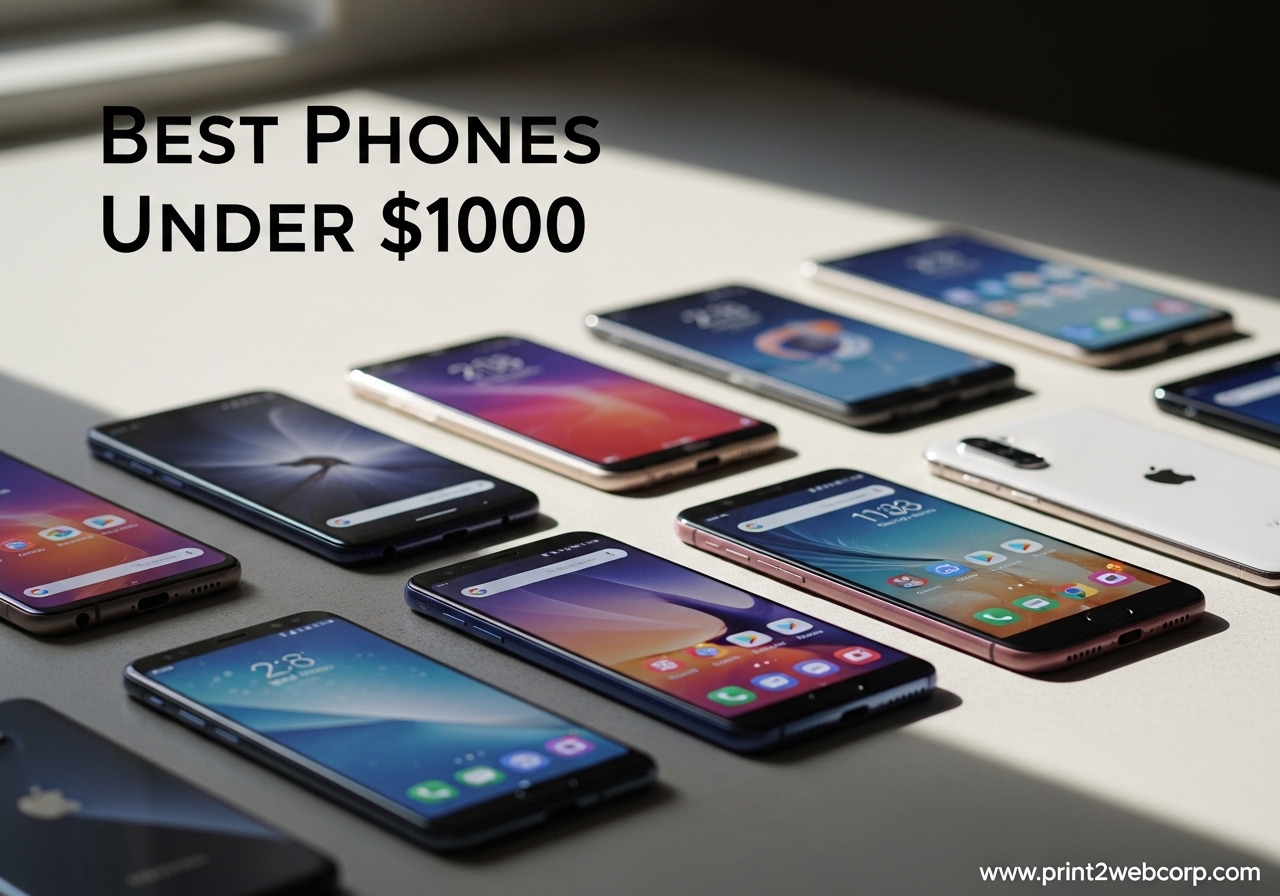 Best Phones Under $1000