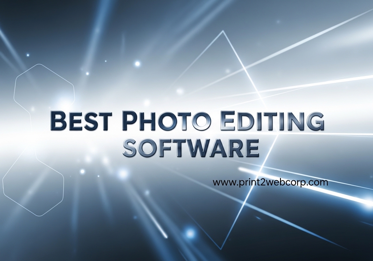 Best Photo Editing Software