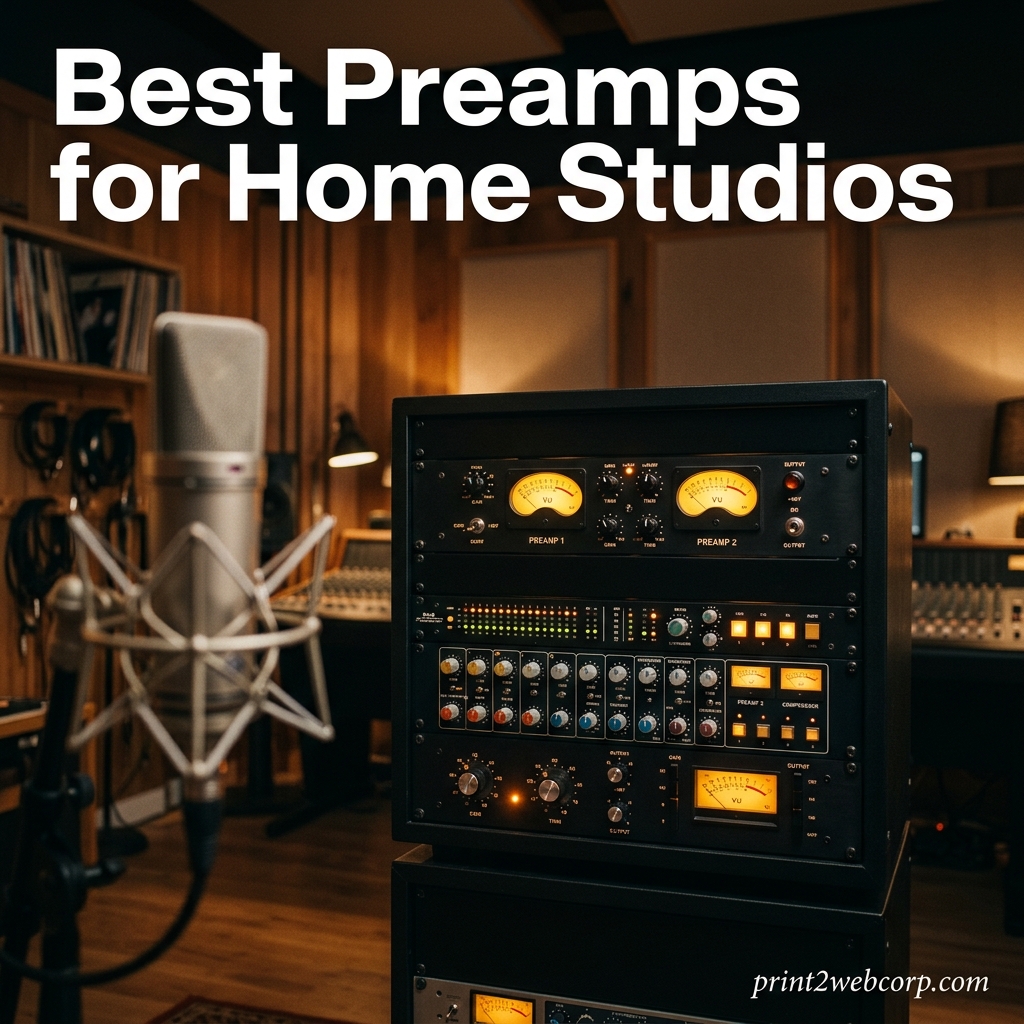 Best Preamps for Home Studios