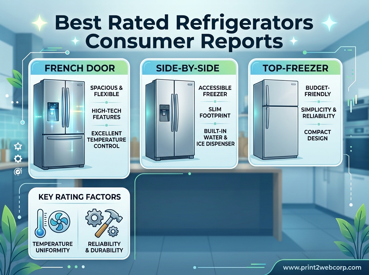 10 Best Rated Refrigerators Consumer Reports (August 2026)