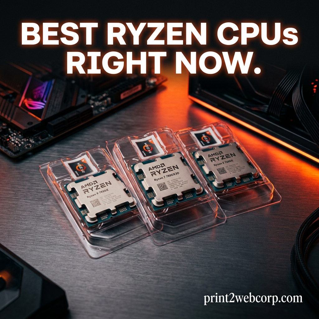 Best Ryzen CPUs Right Now