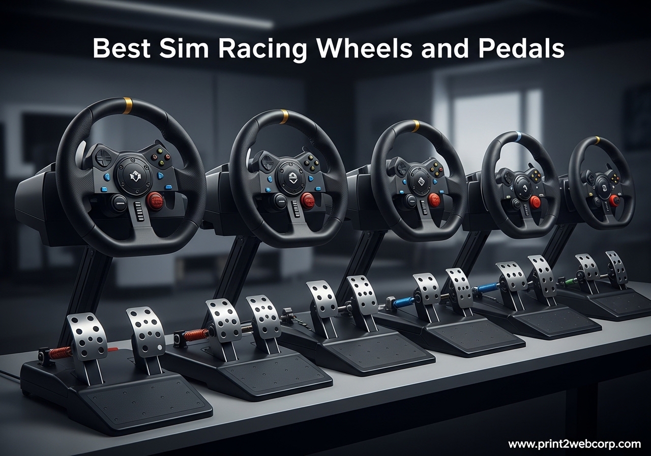 Best Sim Racing Wheels and Pedals