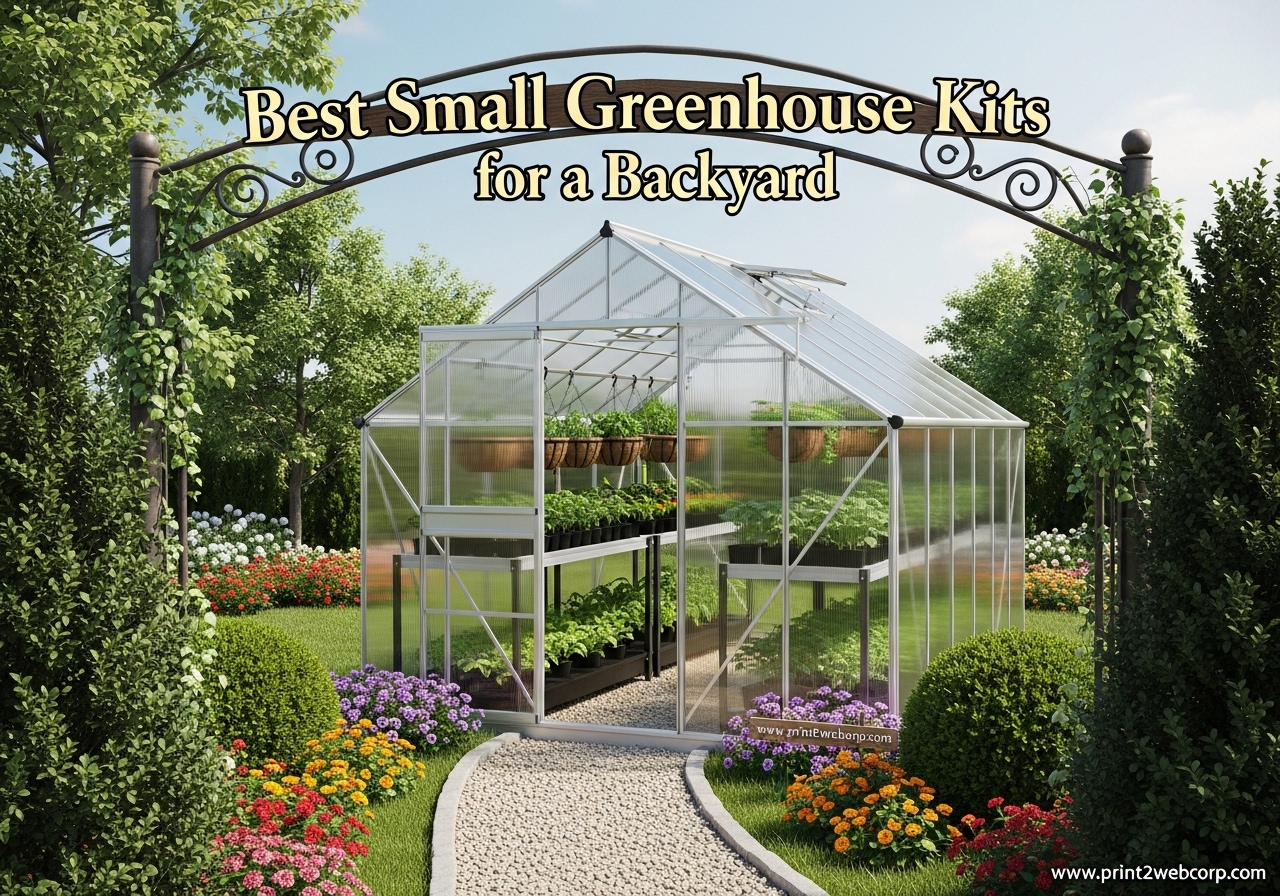 Best Small Greenhouse Kits for Backyard