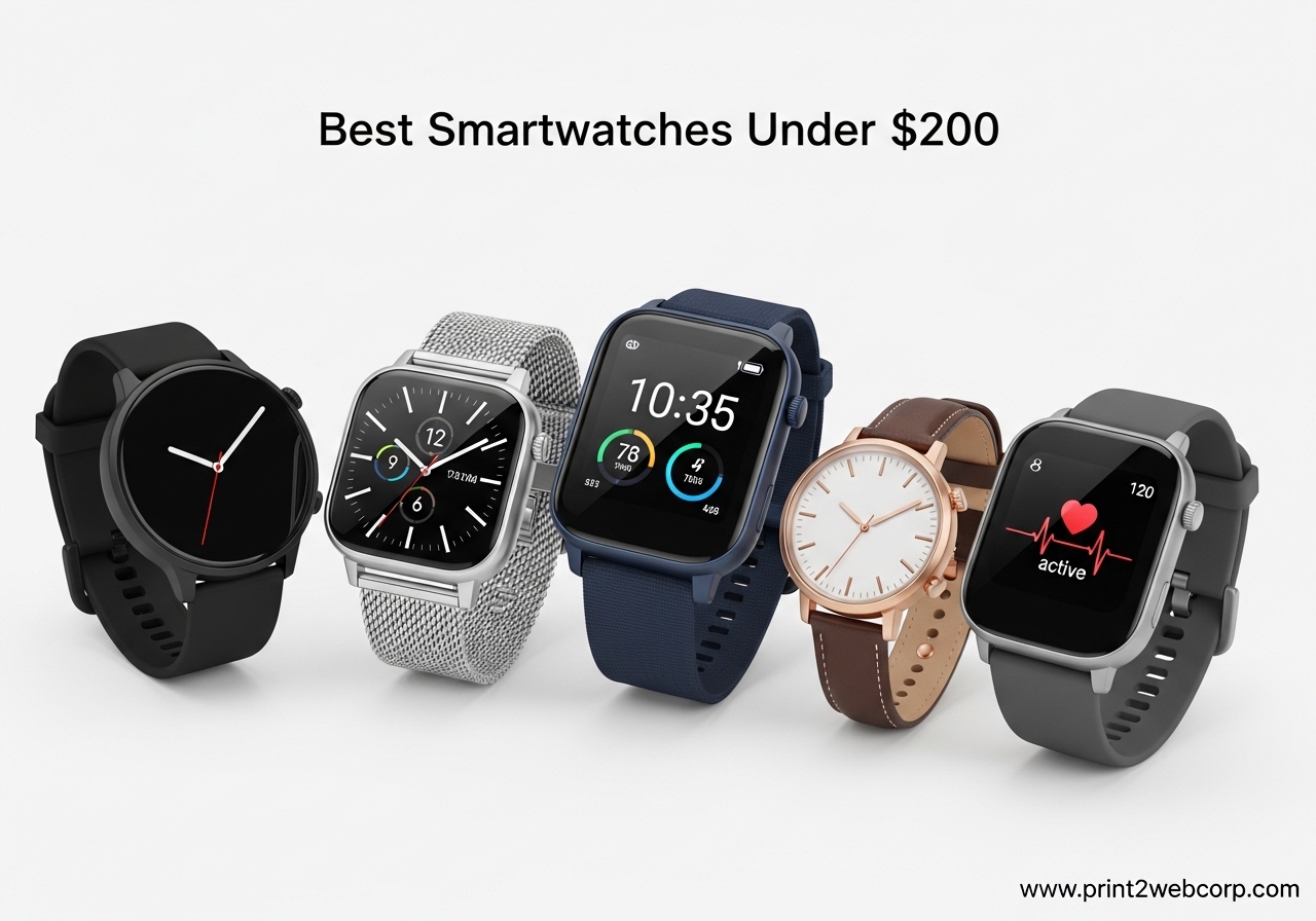 Best Smartwatches Under $200