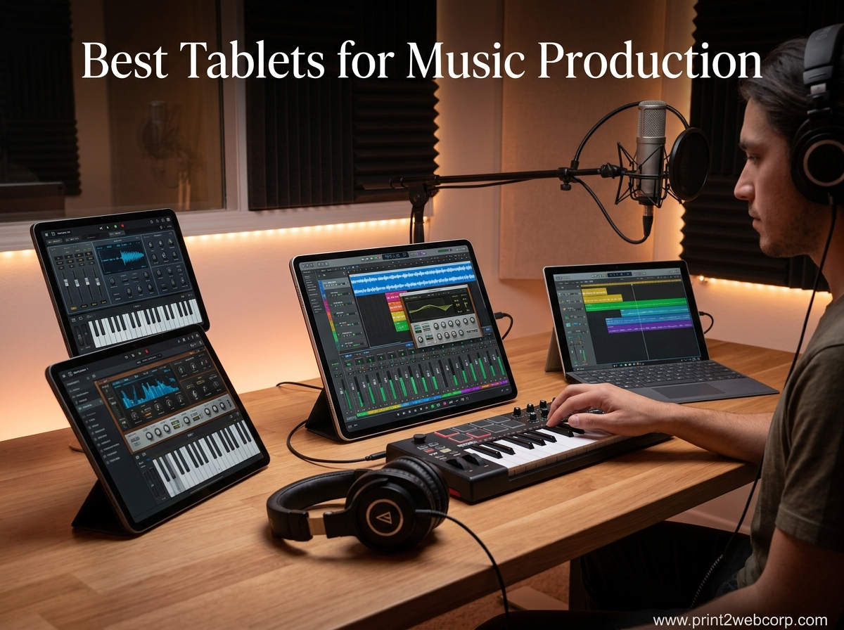 Best Tablets for Music Production
