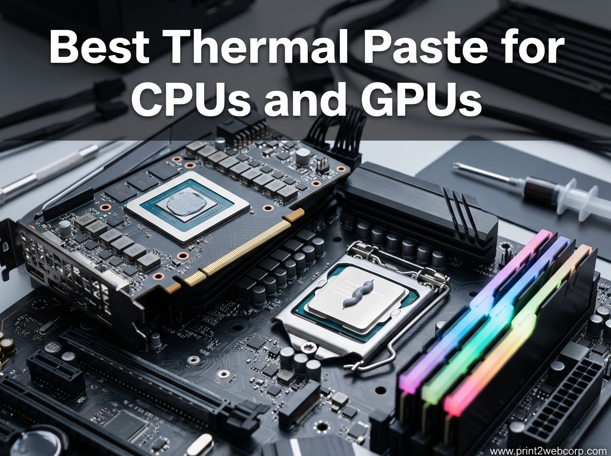 12 Best Thermal Paste for CPUs and GPUs (August 2026)