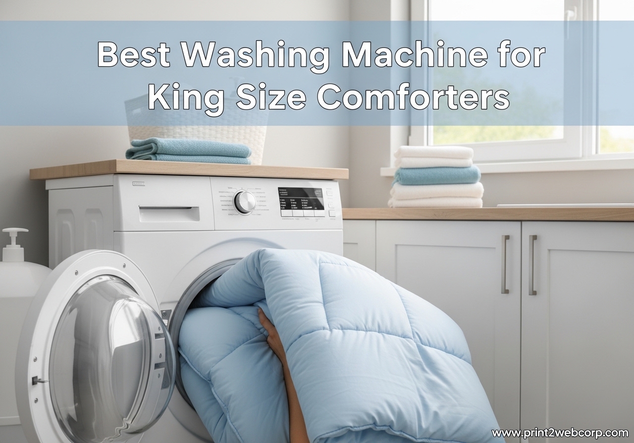 Best Washing Machine for King Size Comforters