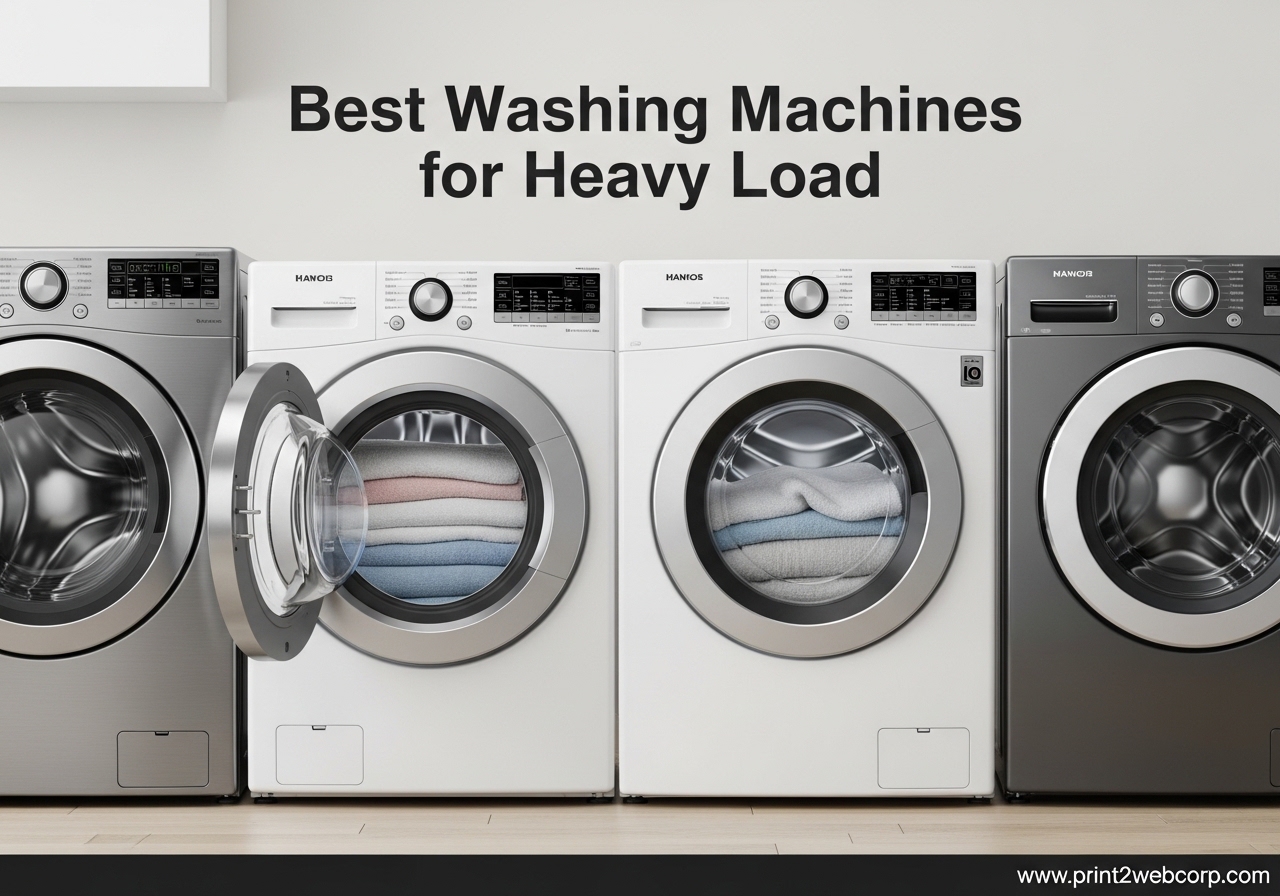 Best Washing Machines for Heavy Loads