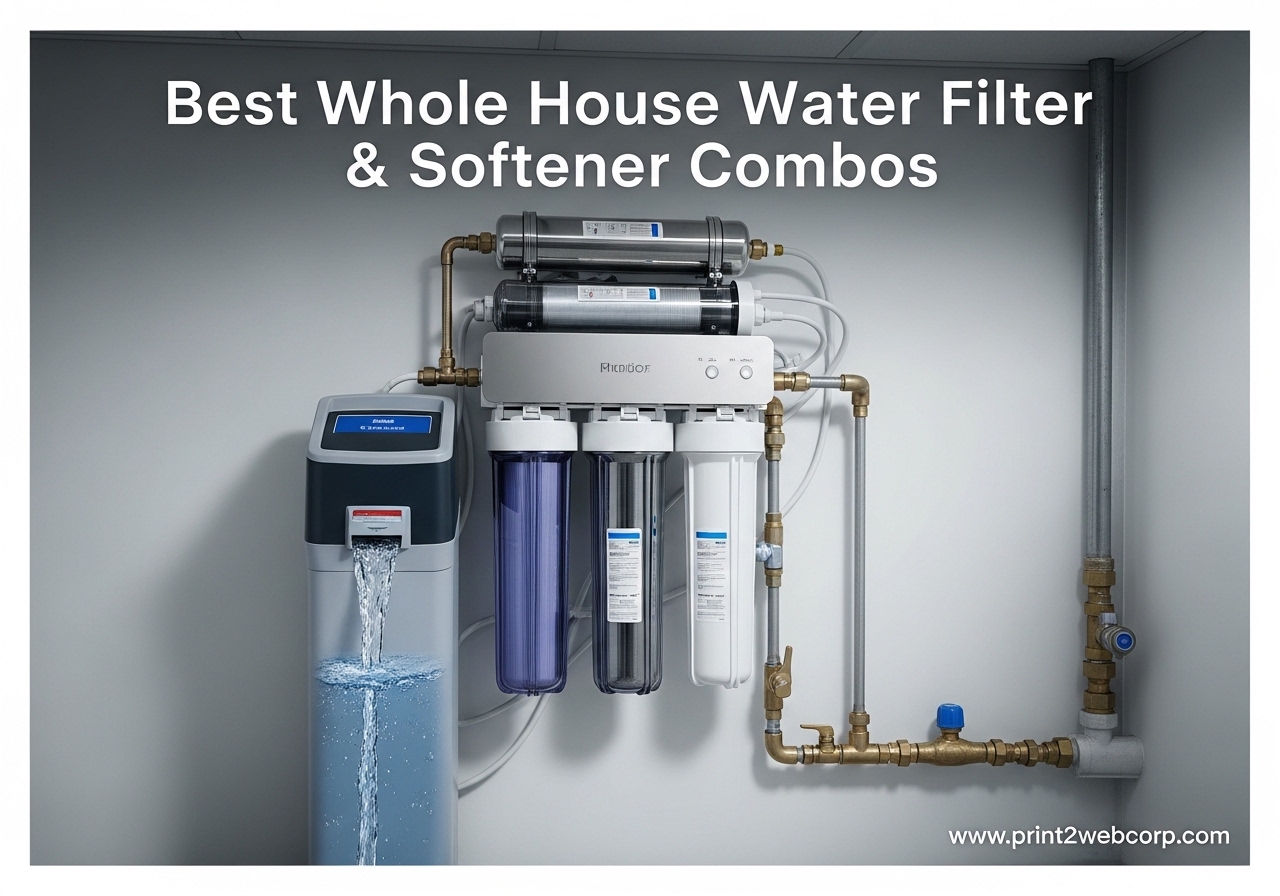 Best Whole House Water Filter & Softener Combos