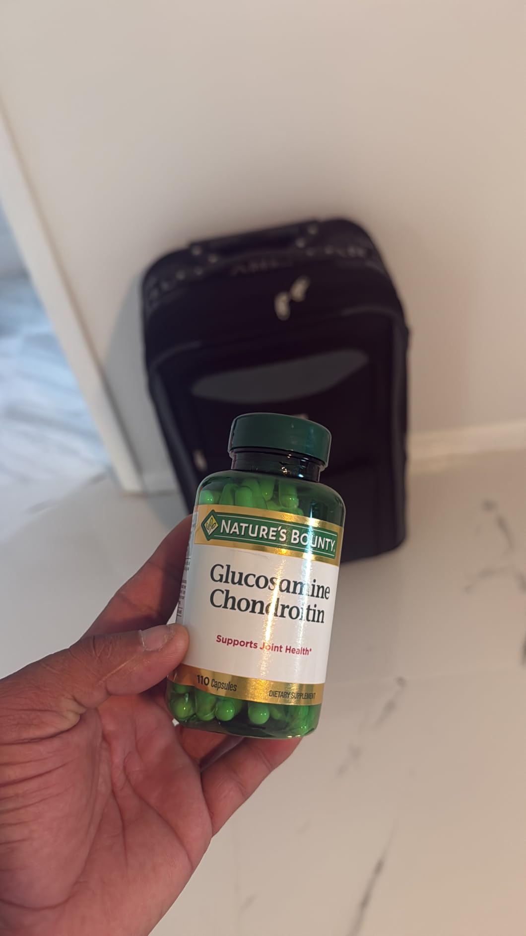 Nature's Bounty Glucosamine Chondroitin Pills and Dietary Supplement, Support Joint Health, 110 Capsules customer photo 1