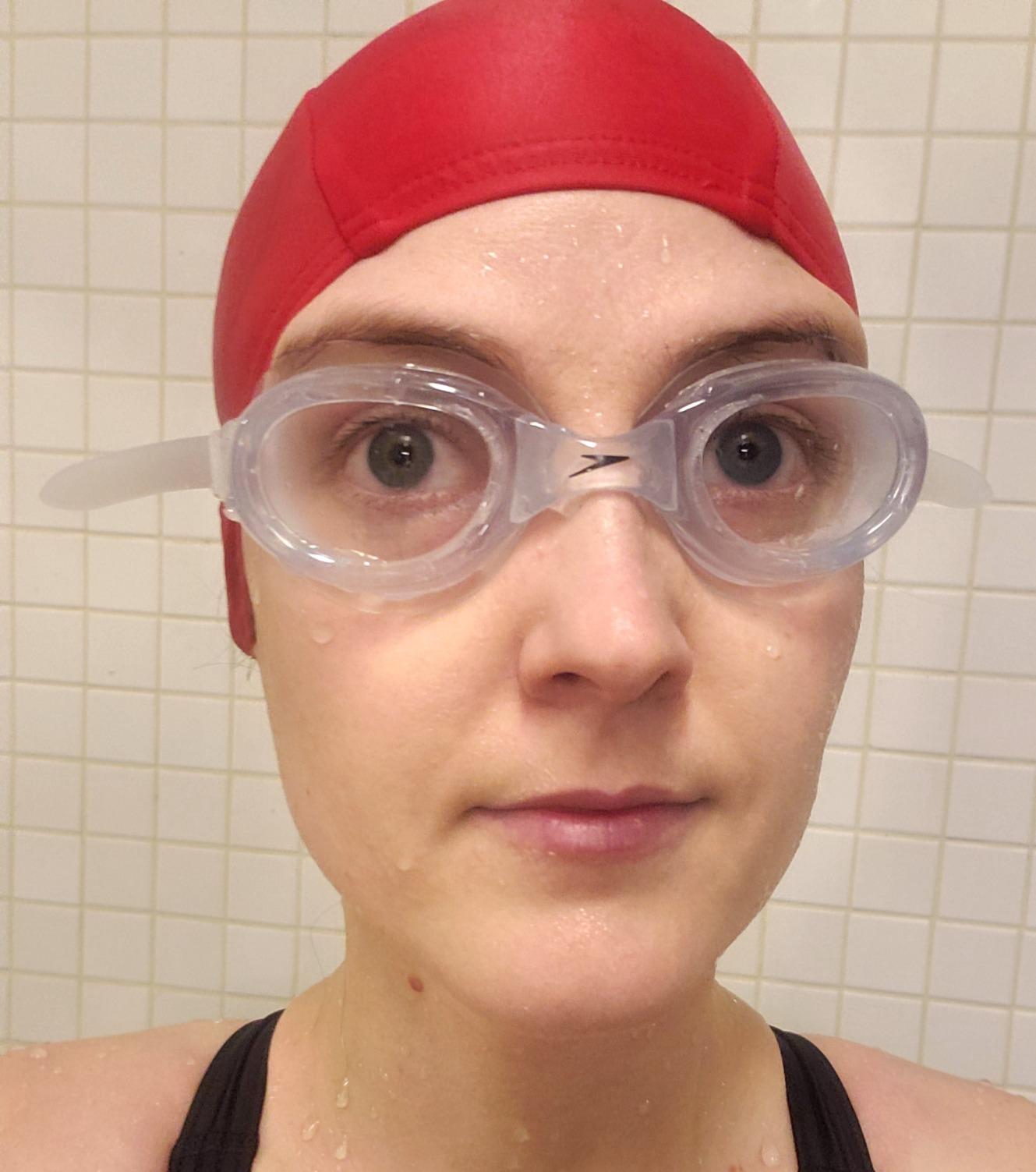 Speedo Unisex Swim Goggles Hydrospex Classic customer photo 2