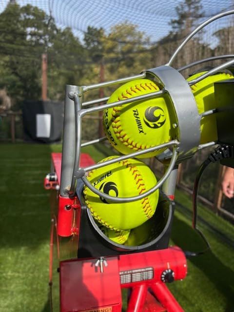 Heater Sports Combo Pitching Machine with Auto Ball Feeder - Versatile Pitching Machine for Baseball and Softball customer photo 2