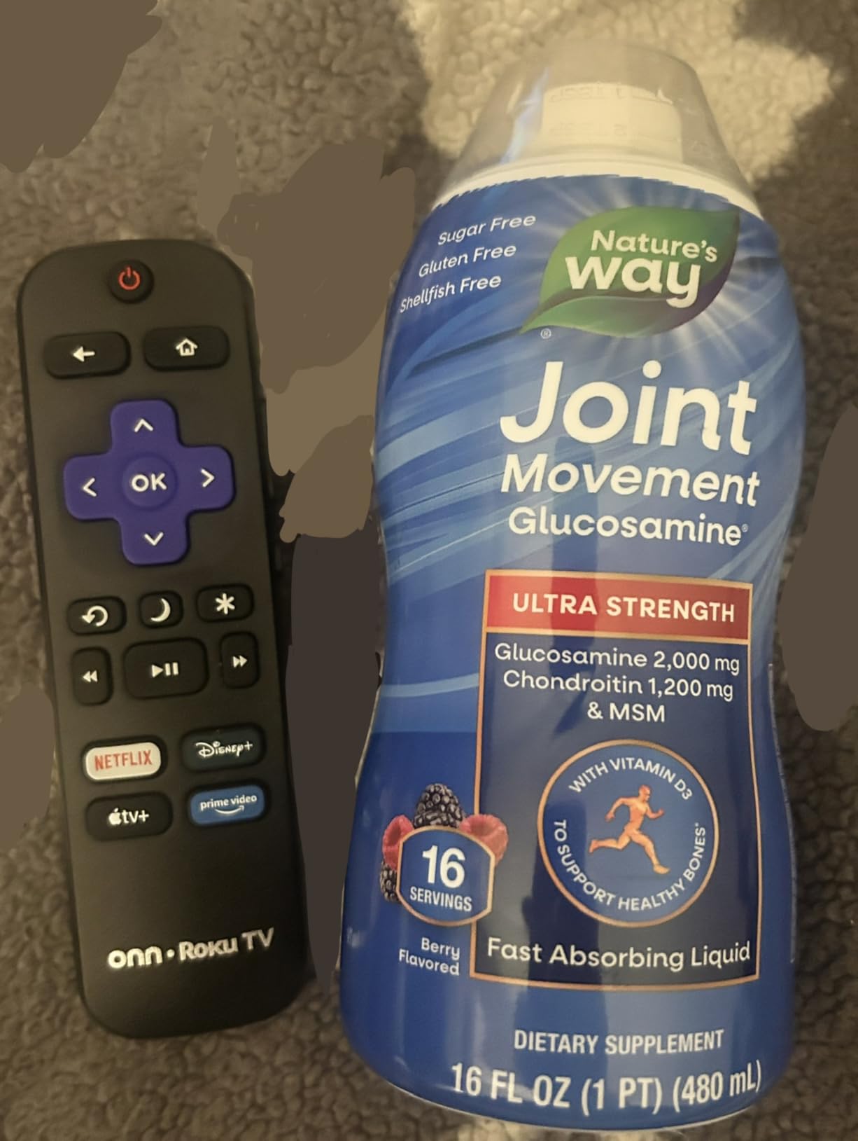 Nature's Way Ultra-Strength Joint Movement Glucosamine Liquid, Glucosamine, Chondroitin, MSM with Vitamin D3 & Hyaluronic Acid, Fast-Absorbing Liquid, Joint Support Supplement, Berry Flavored, 16 Oz customer photo 2