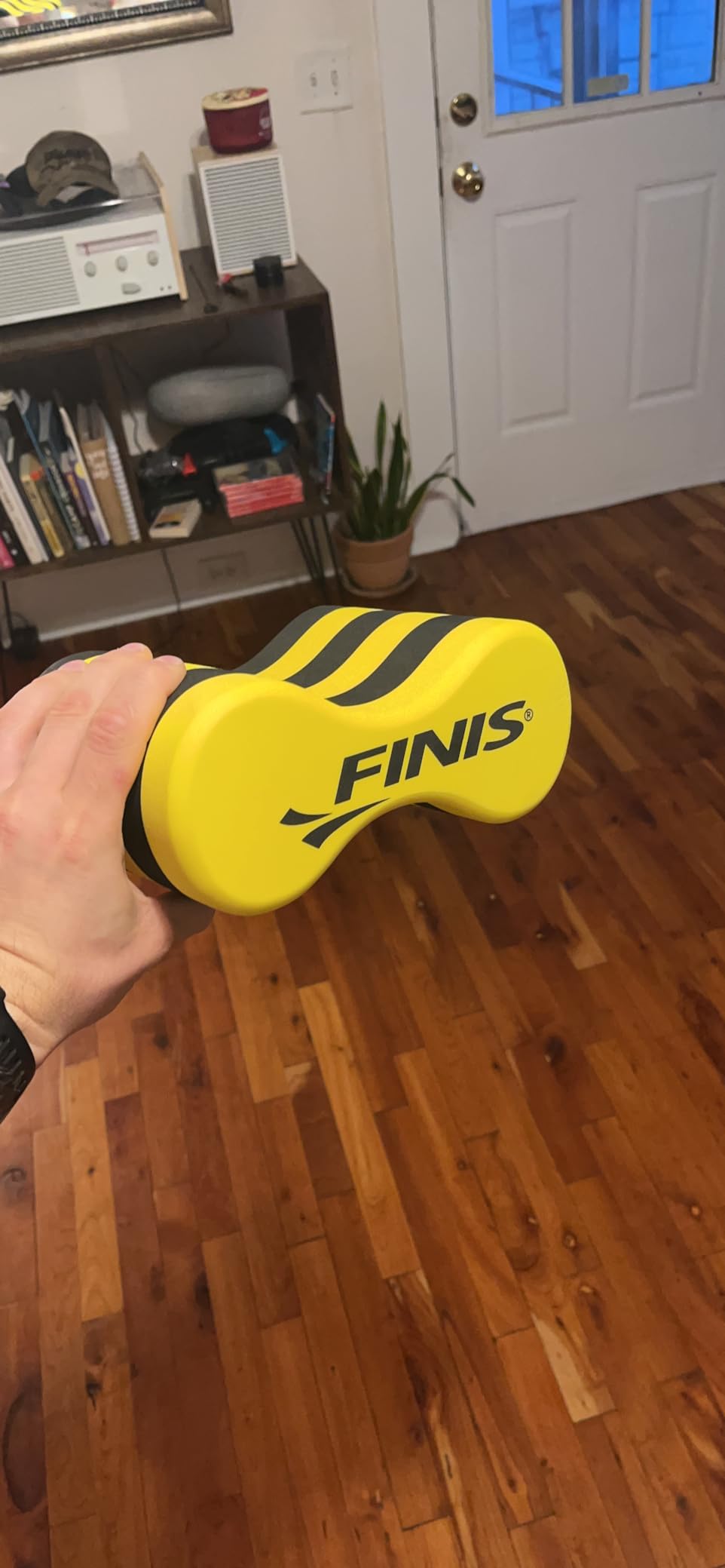 FINIS Foam Pull Buoy for Swim Training - Upper Body Strength Builder - Improves Stroke Technique - Soft EVA Foam customer photo 1