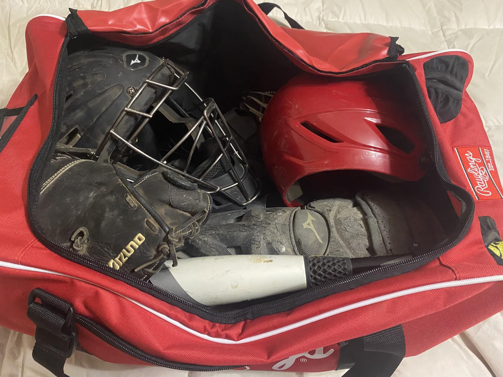 Rawlings | COVERT Duffle Equipment Bag | Baseball/Softball | Multiple Styles customer photo 2