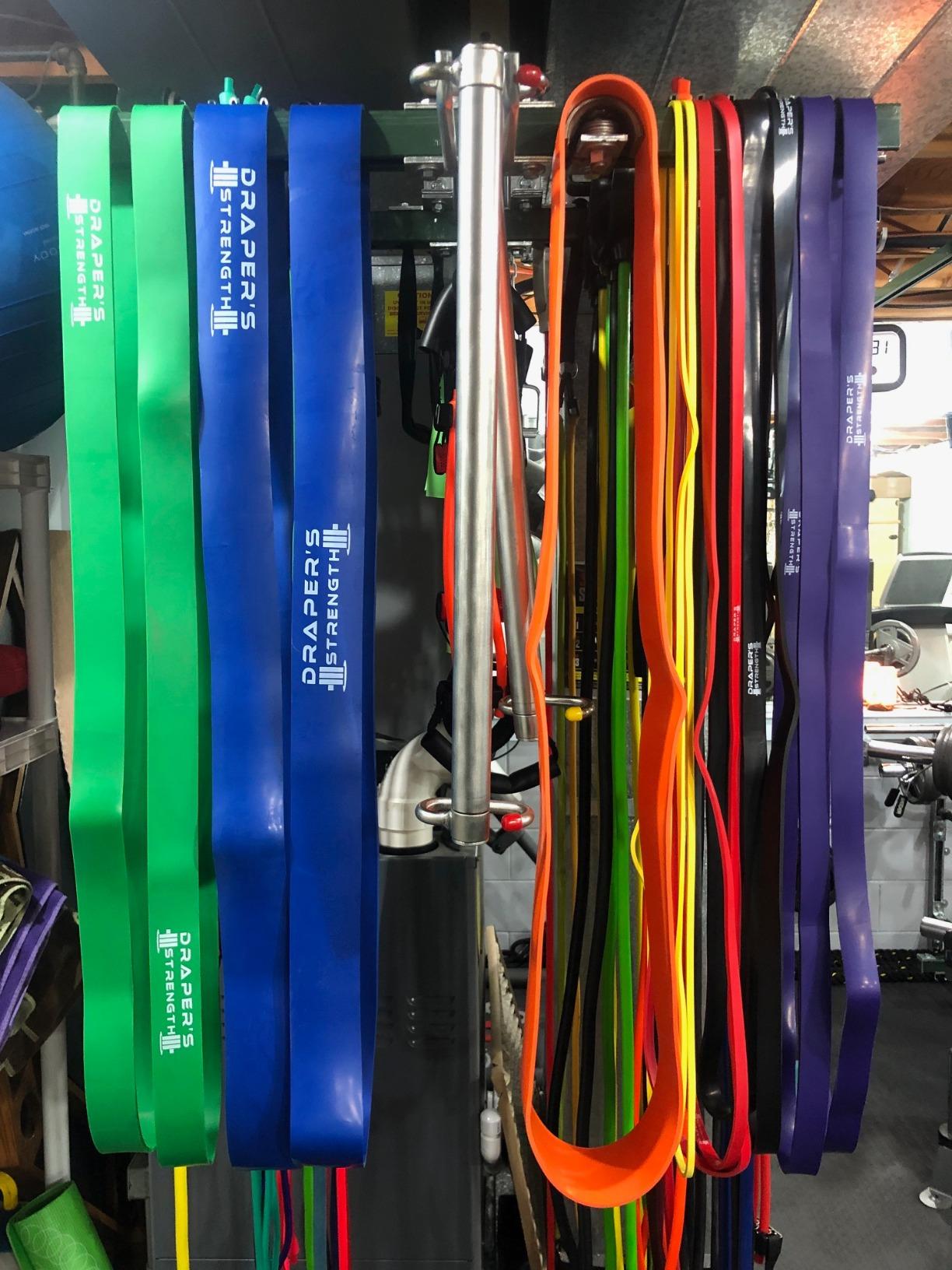 Draper's Strength Heavy Duty Resistance Stretch Loop Bands for Powerlifting Workout Exercise and Assisted Pull Ups customer photo 2