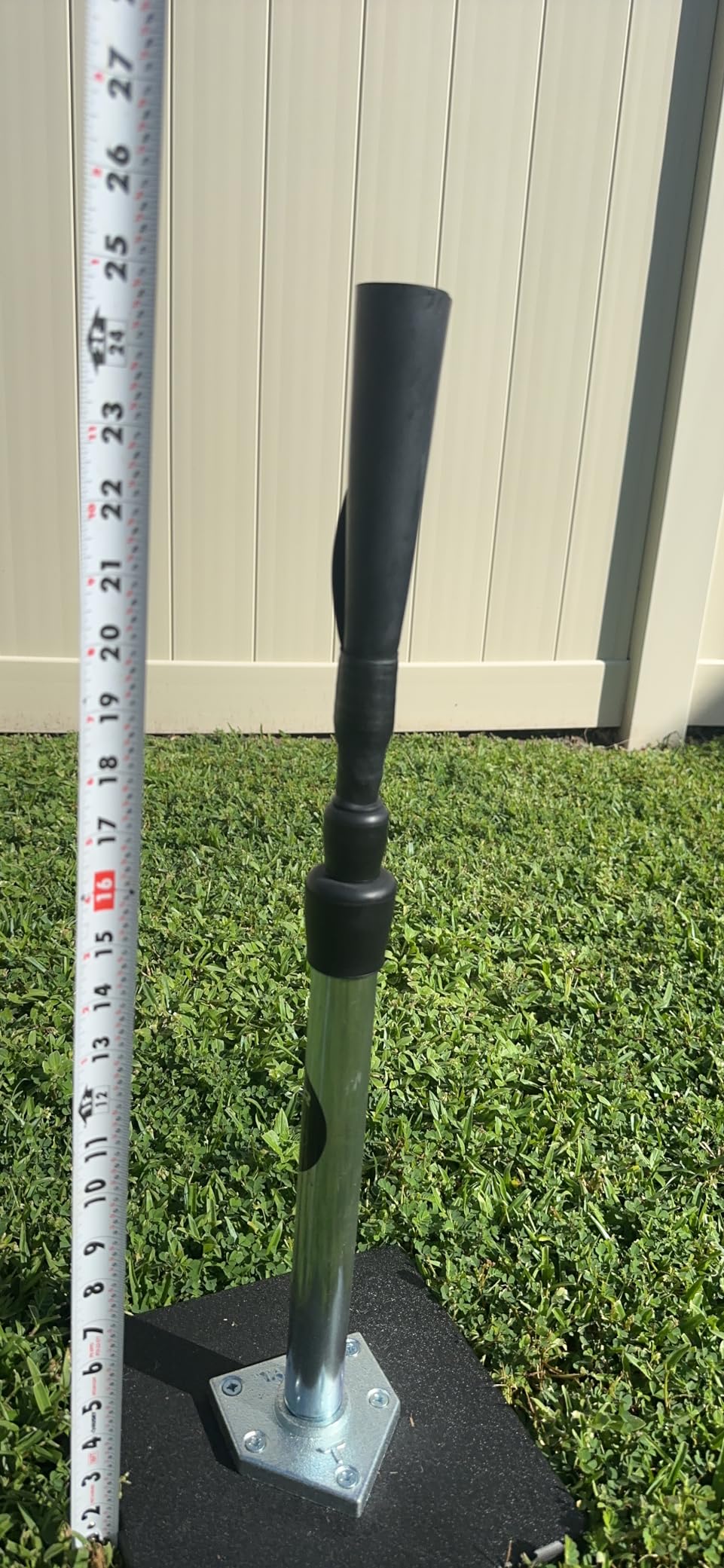Tanner Tee The Original Batting Tee - Adjustable Pro Hitting Tee for Baseball & Softball customer photo 2