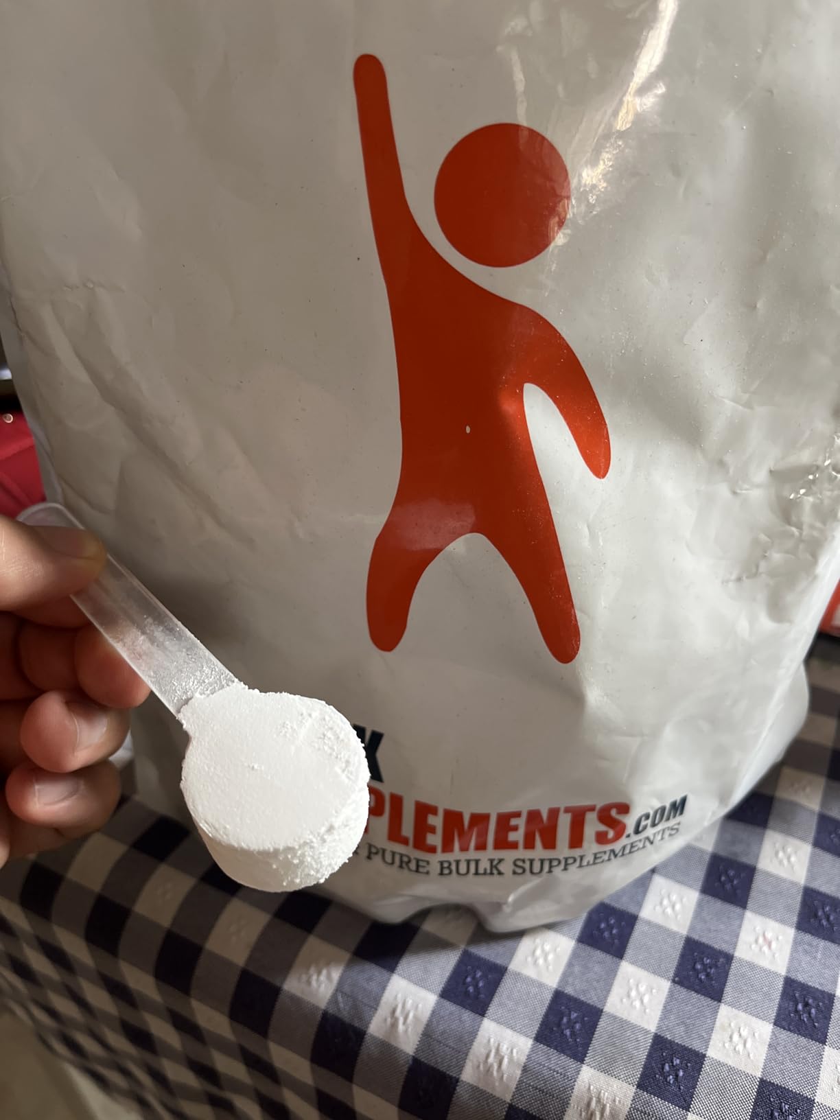 BulkSupplements.com Creatine Monohydrate Powder - Micronized Creatine Powder, Unflavored - Pure & Gluten Free, 5g (5000mg) per Servings, 1kg (2.2 lbs) (Pack of 1) customer photo 2