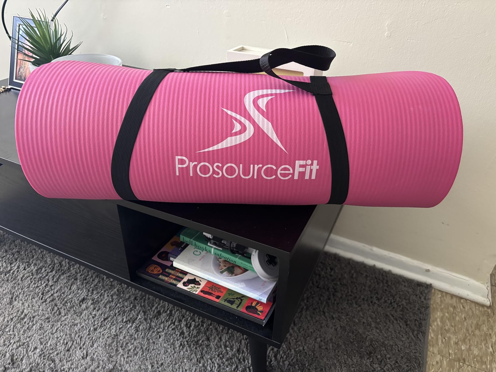 ProsourceFit Extra Thick Yoga and Pilates Mat 1/2
