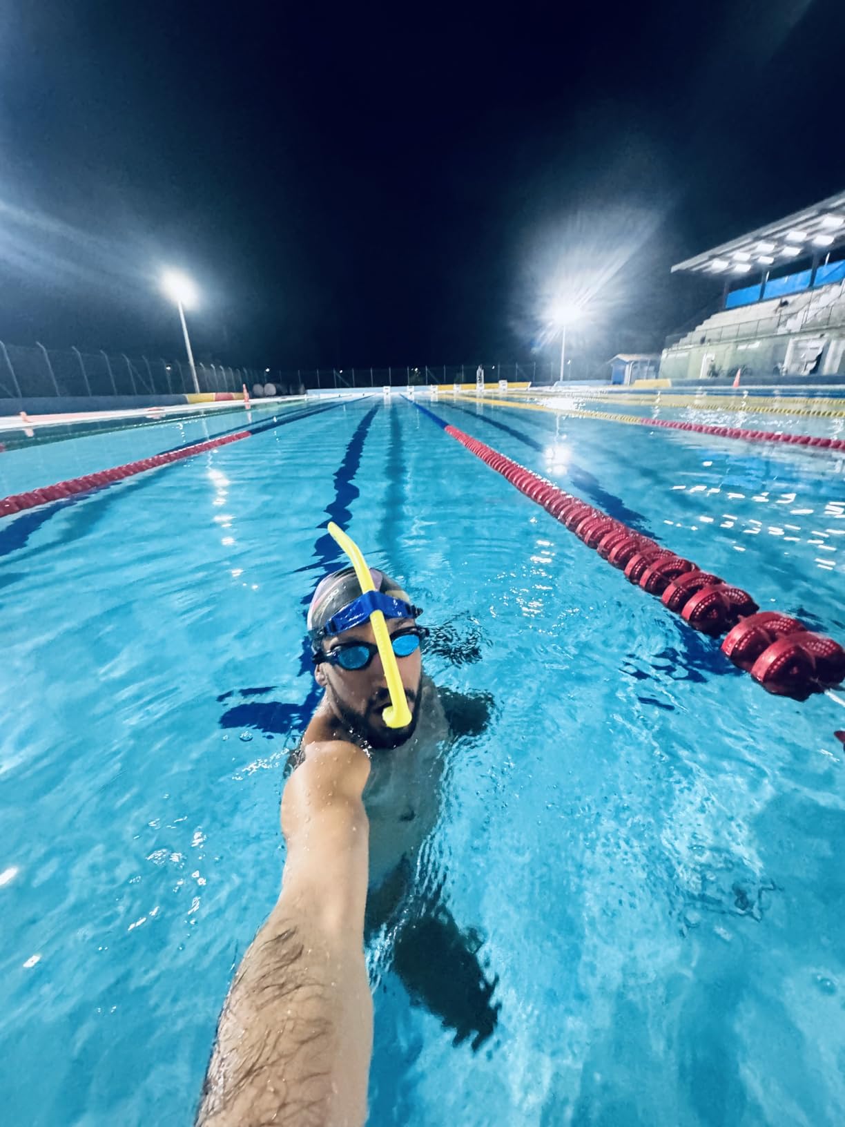 Speedo Unisex-Adult Swim Training Snorkel Bullet Head customer photo 1