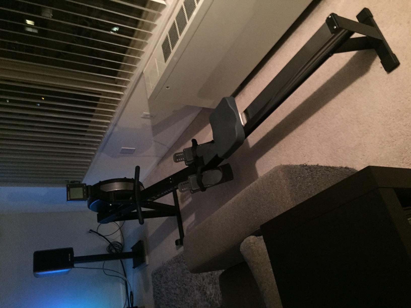 Concept2 RowErg Indoor Rowing Machine - PM5 Monitor, Device Holder, Adjustable Air Resistance, Easy Storage customer photo 2