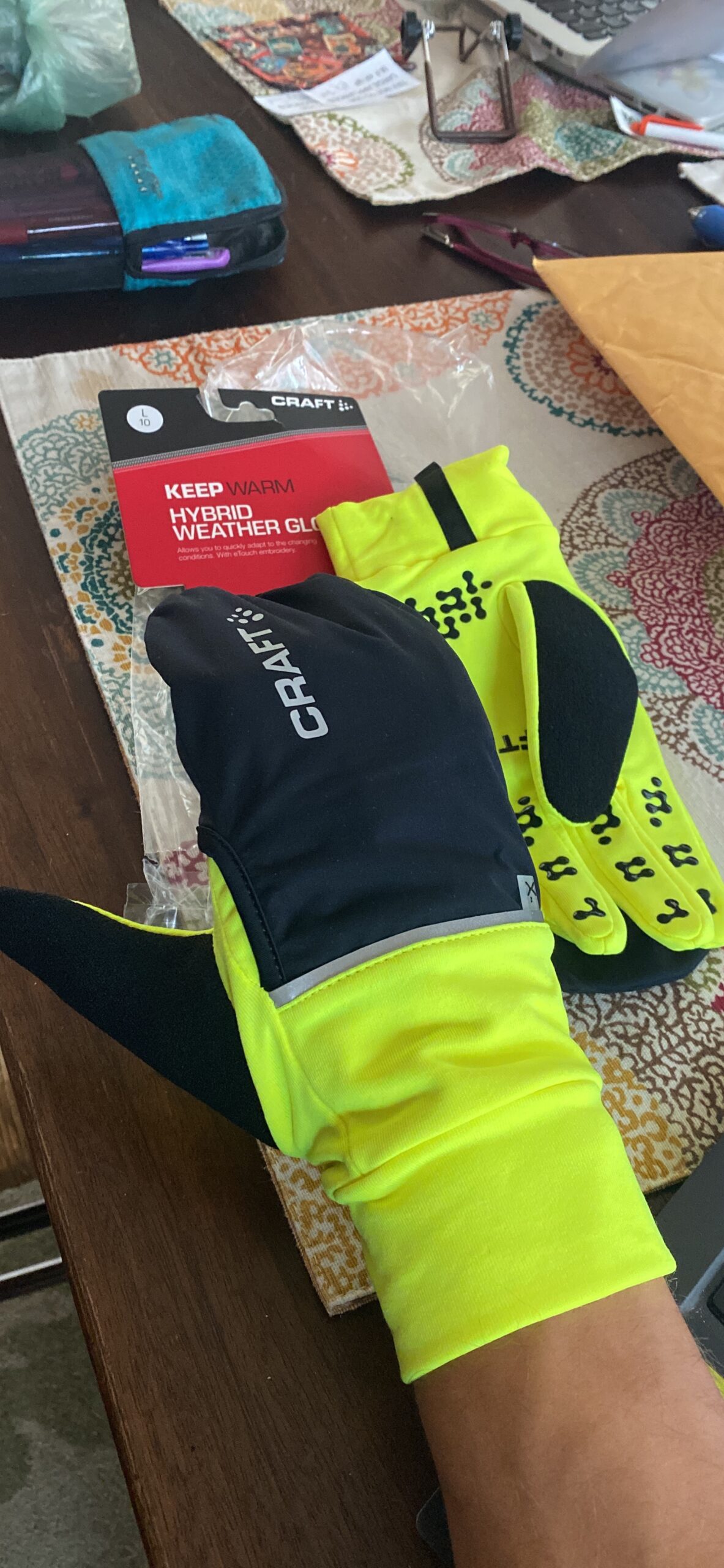 Craft Hybrid Weather Gloves customer photo 1