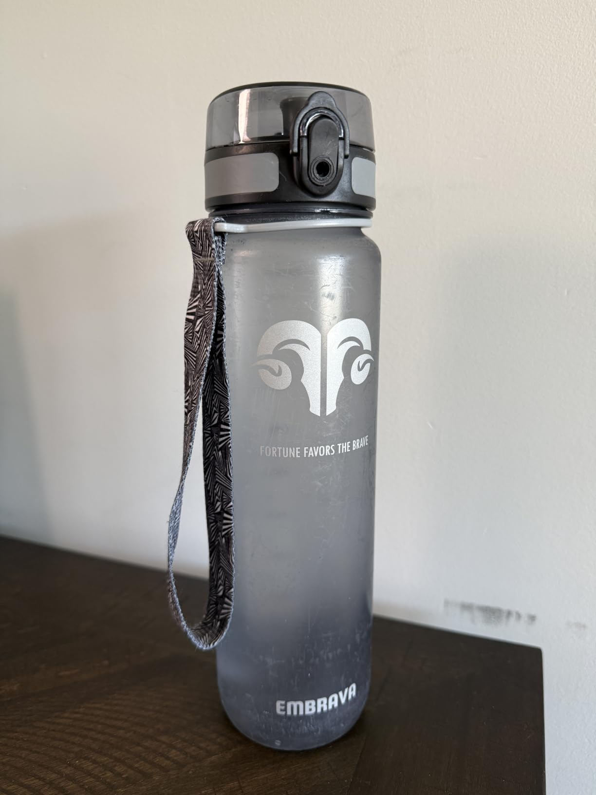 Embrava Sports Water Bottle 32oz - Fast Flow Flip Top Lid - BPA & BPS Free Leakproof Reusable - Lightweight Non-Toxic Tritan Plastic 1 Liter customer photo 1