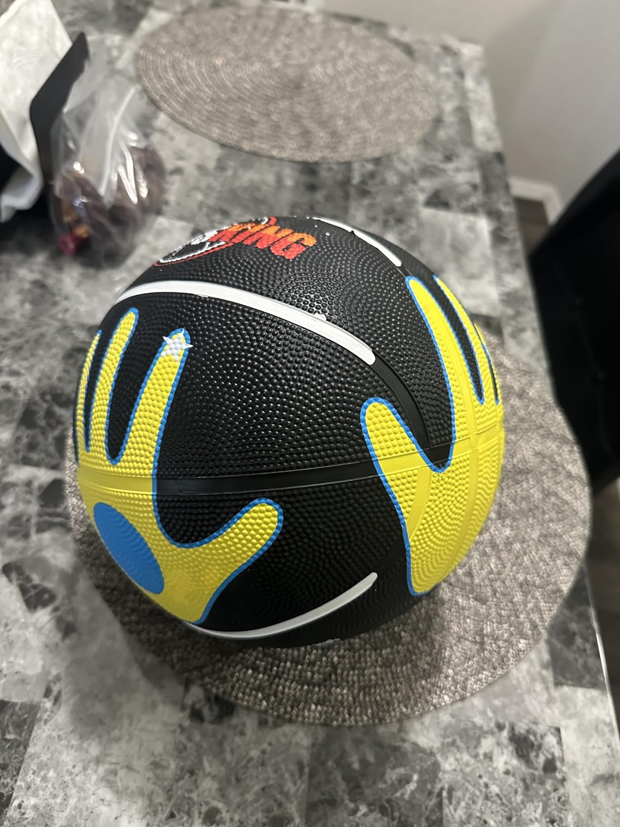 HOOPSKING Skill Shooter Basketball w/ Online Training Video, Basketball with Hand Placement customer photo 1