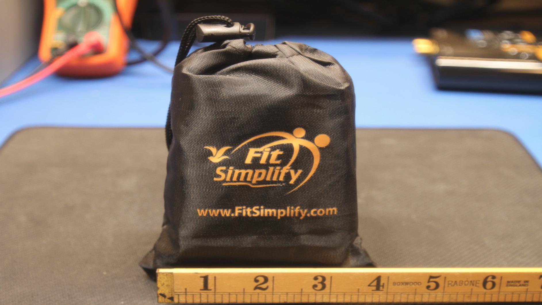 Fit Simplify Resistance Loop Exercise Bands with Instruction Guide and Carry Bag, Set of 5 customer photo 2
