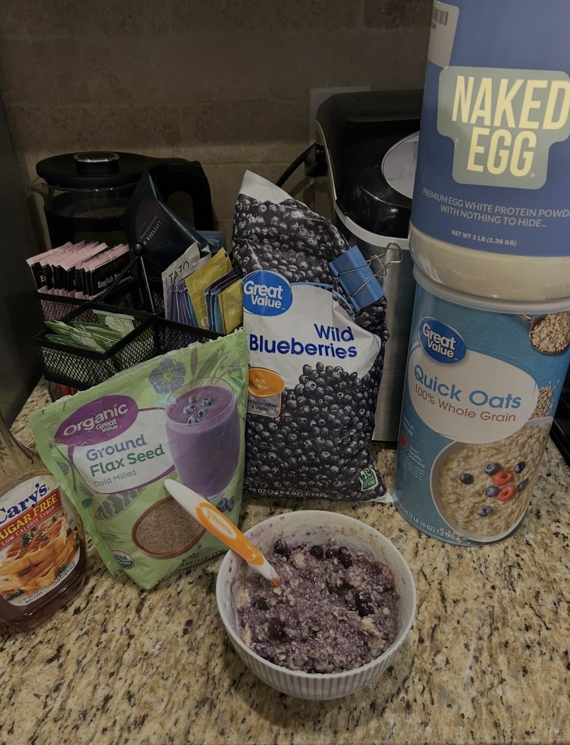 Naked 3LB Non-GMO Egg White Protein Supplement Powder, Unflavored, No Additives, Paleo, Dairy Free, Gluten Free, Soy Free - 25g Protein, 44 Servings, 3 pounds customer photo 1