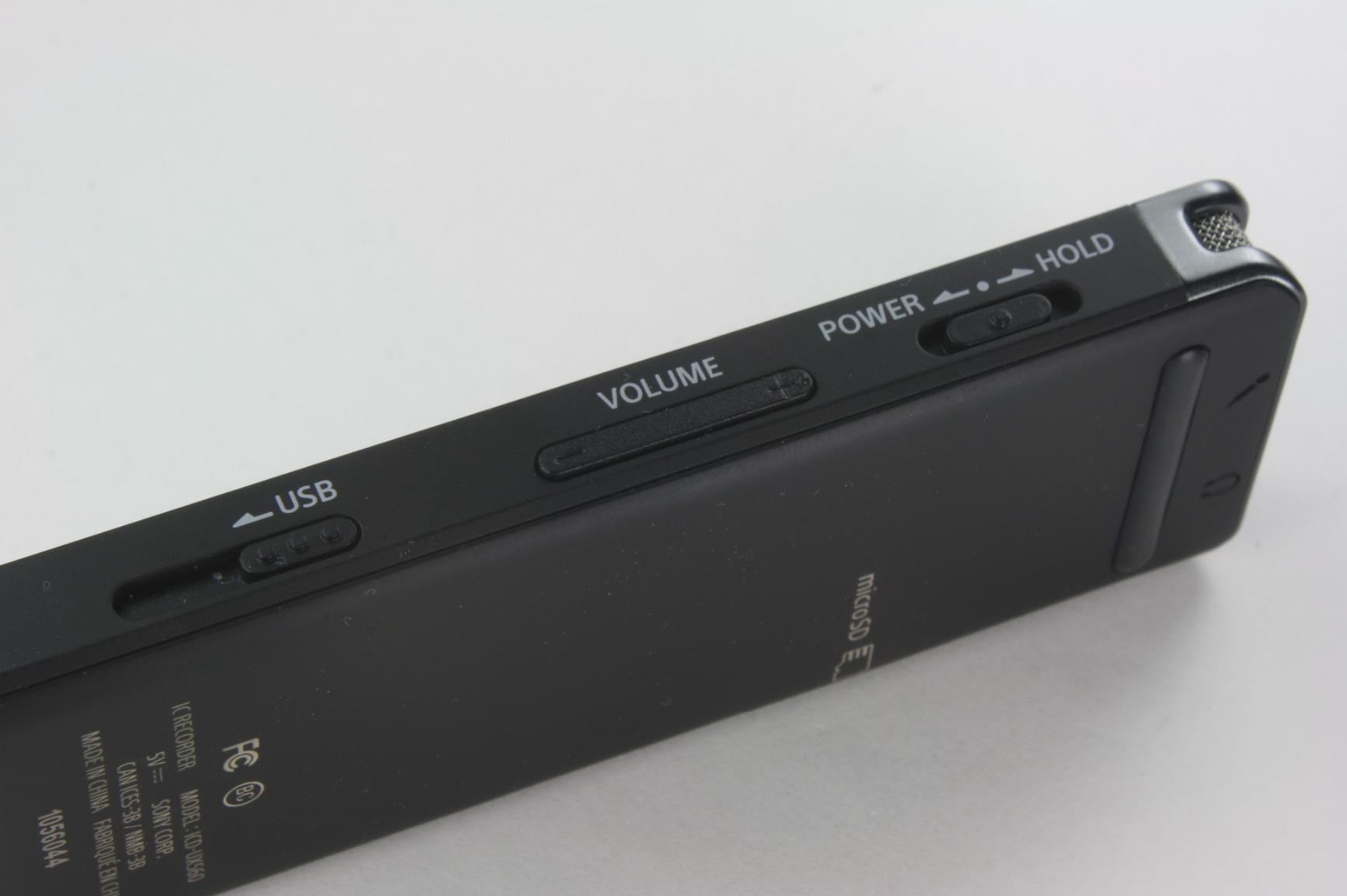 Sony ICDUX560BLK Digital Voice Recorder 1