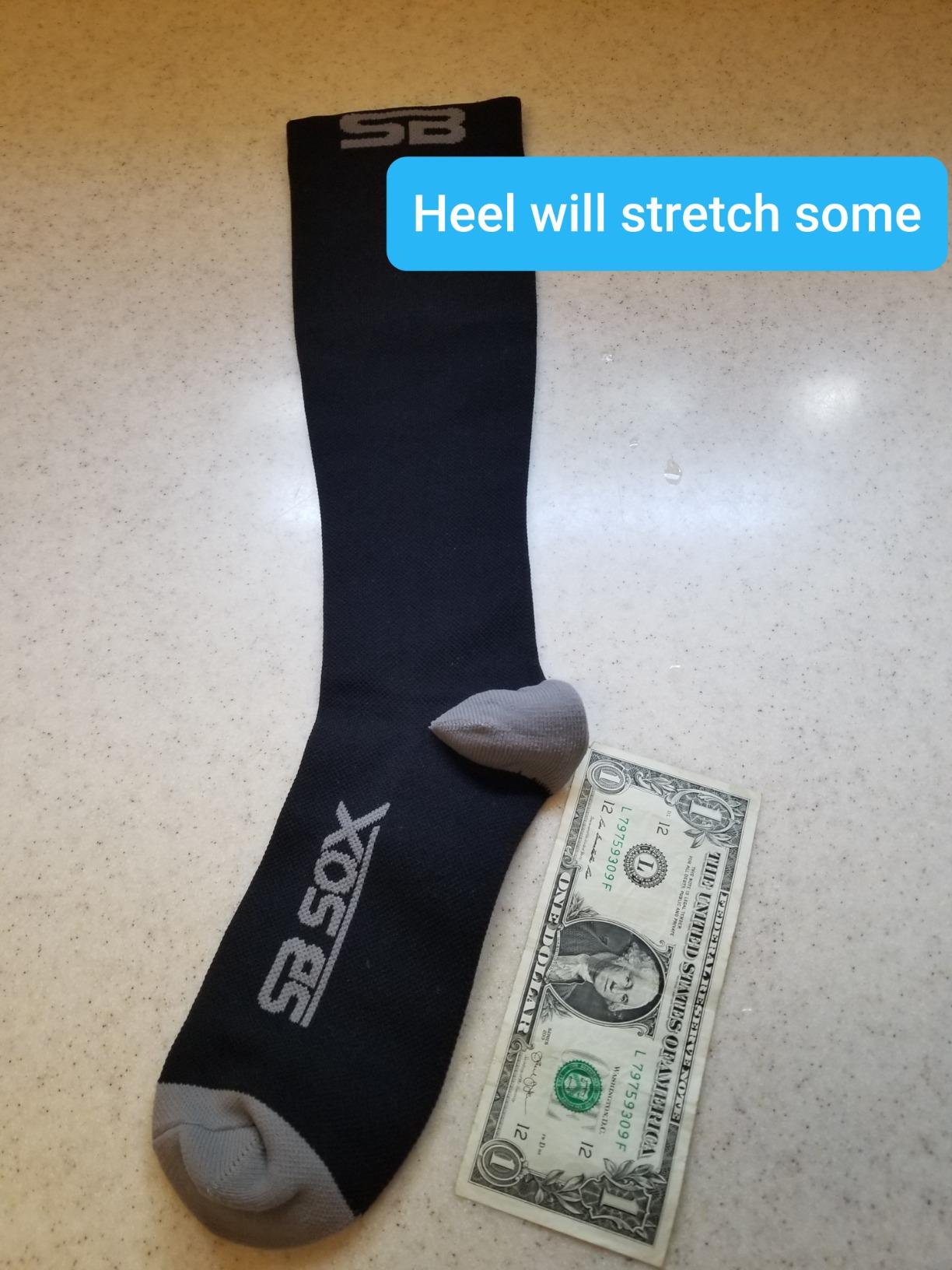 SB SOX Compression Socks for Men & Women (20-30mmHg) - Best Compression Socks for Flying, Medical, Sports, Wide Calf Fit, and Daily Wear customer photo 2