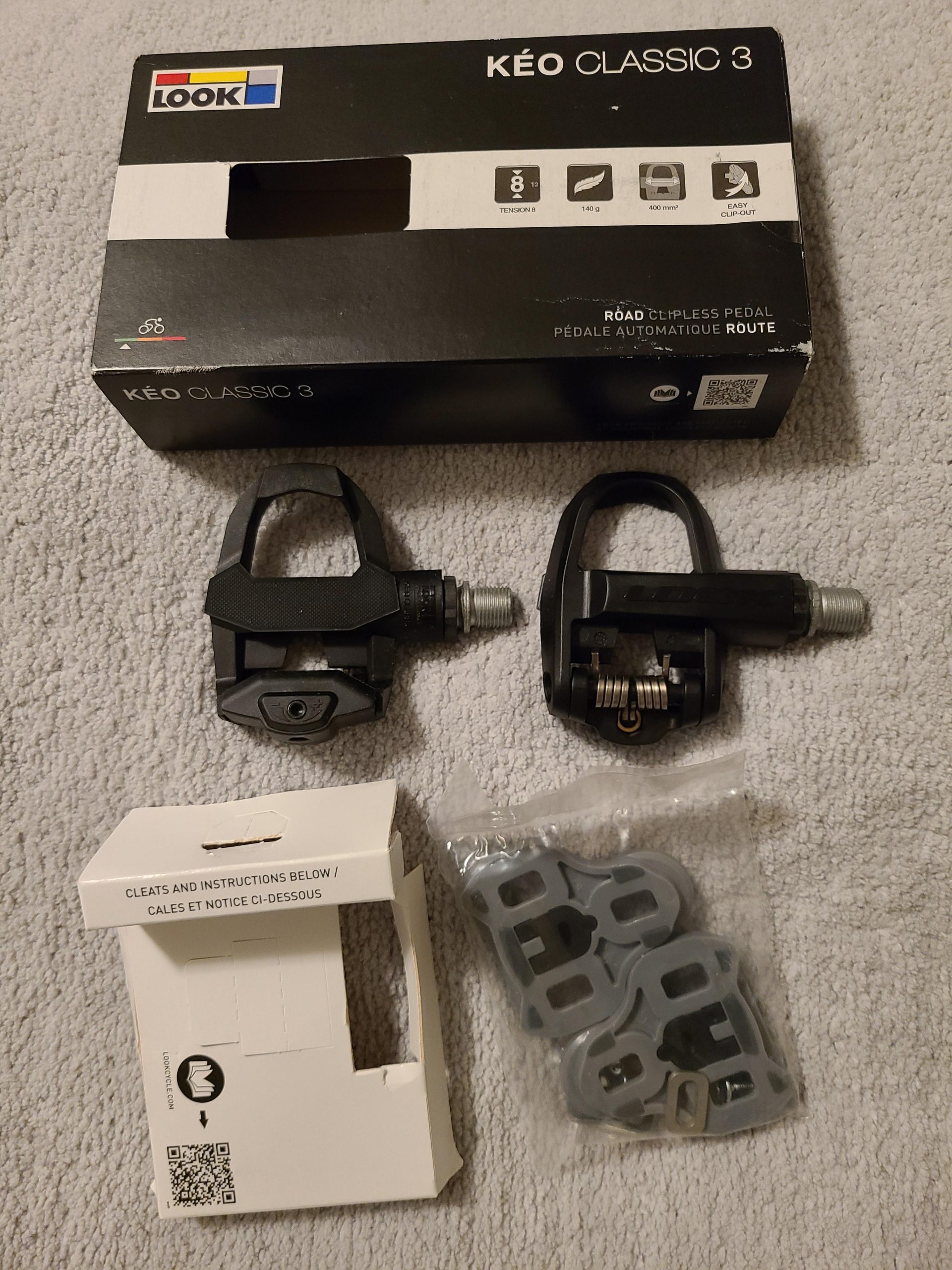 LOOK Cycle Keo Classic 3 Bicycle Pedals Clipless Pedals customer photo 1