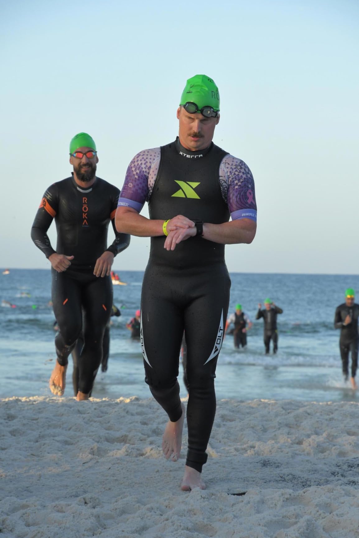 XTERRA Wetsuits - Men's Volt Triathlon Wetsuit - Sleeveless Neoprene Wet Suit (3mm Thickness) | Designed for Open Water Swimming customer photo 1