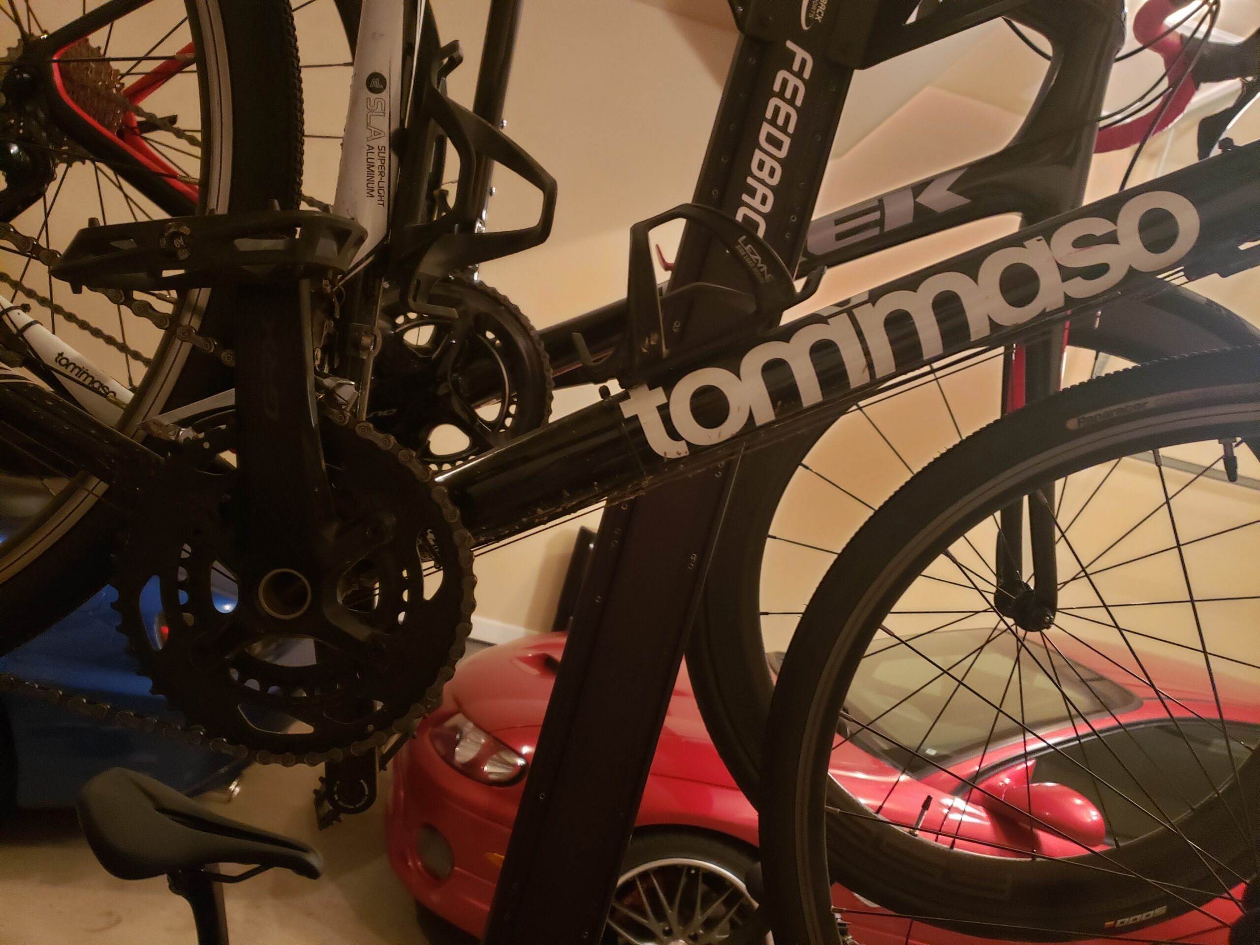 Tommaso La Forma Aluminum & Carbon Mens Hybrid Bike Women Road Bicycle Adult Bikes Womens customer photo 1