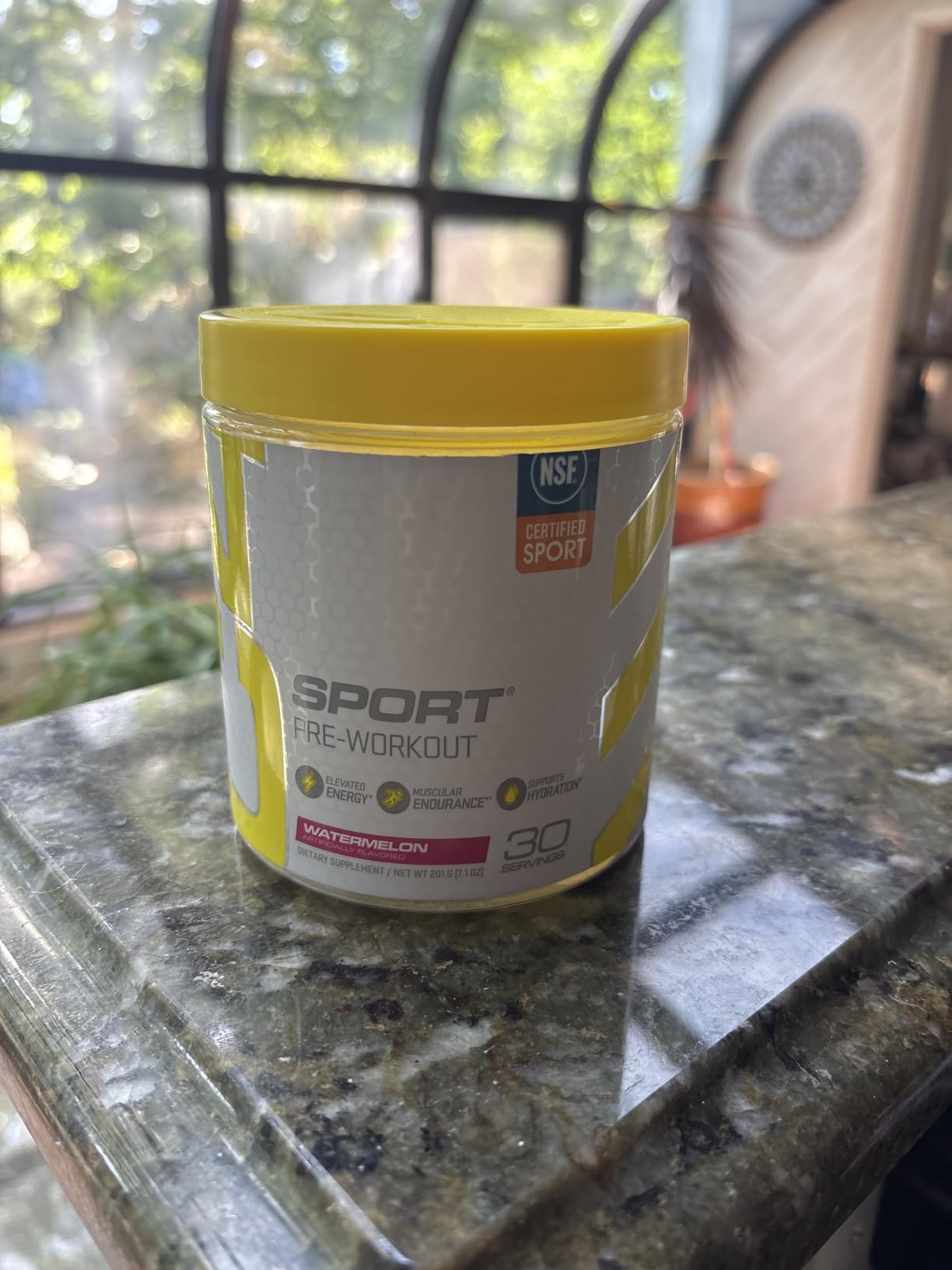 Cellucor C4 Sport Pre Workout Powder Blue Raspberry - Pre Workout Energy with 3g + 135mg Caffeine and Beta-Alanine Performance Blend - NSF Certified for Sport | 30 Servings customer photo 1