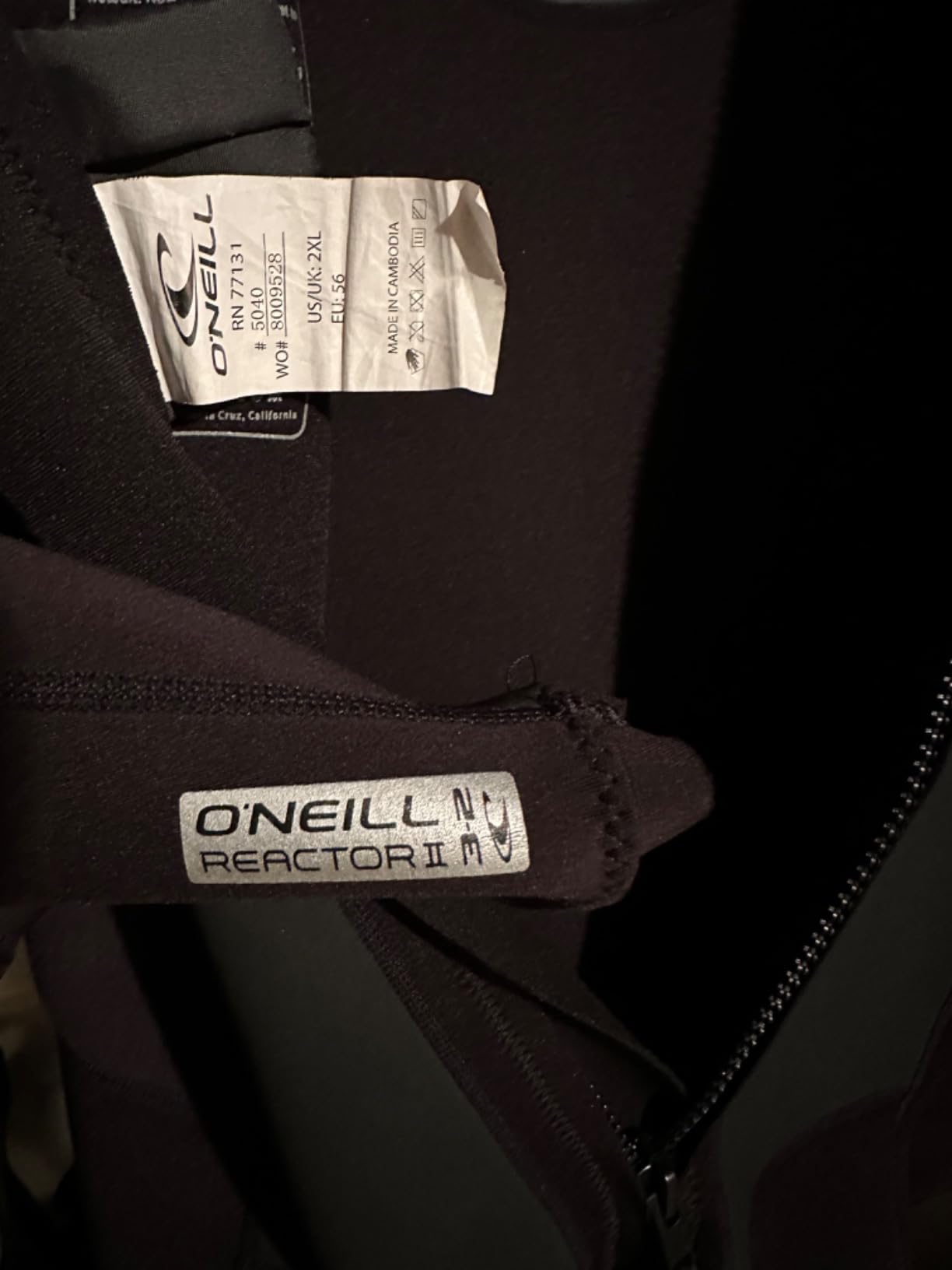 O'Neill Men's Reactor-2 3:2mm Back Zip Full Wetsuit, Lightweight Warmth and Flexibility for All Water Activities customer photo 2