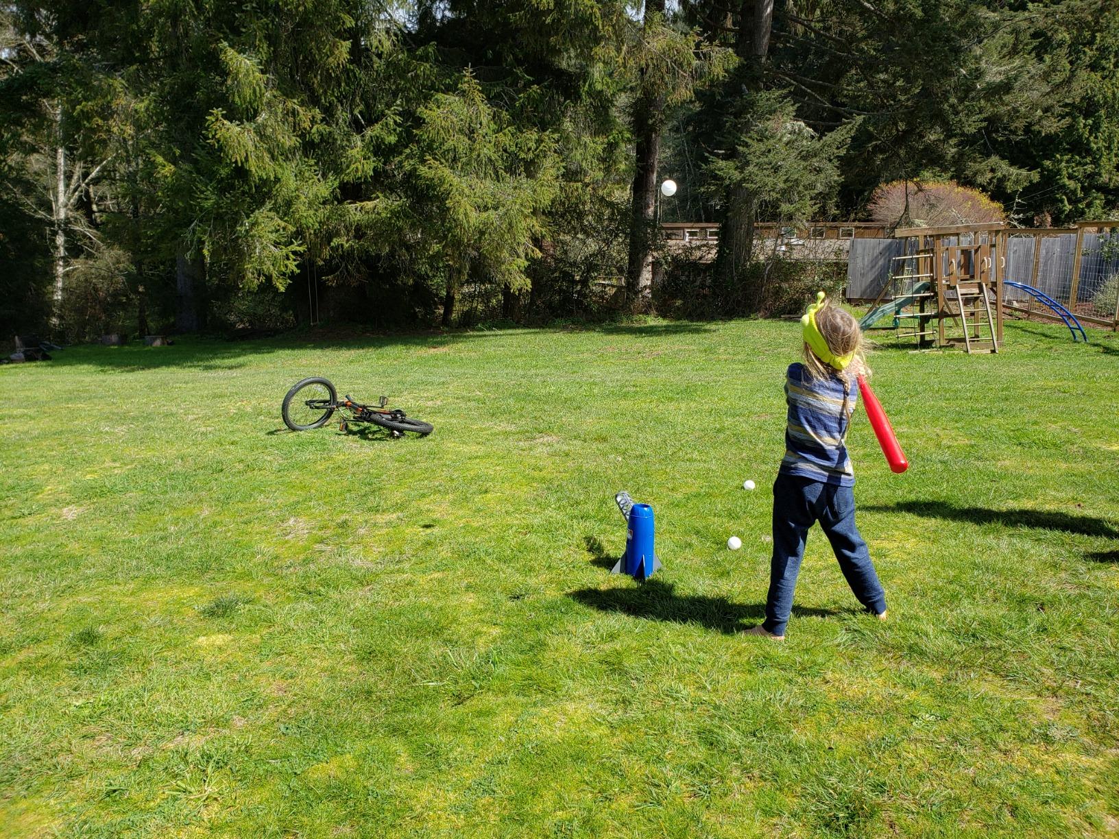 Franklin Sports Pop Rocket Baseball Hitting Training Aid customer photo 2