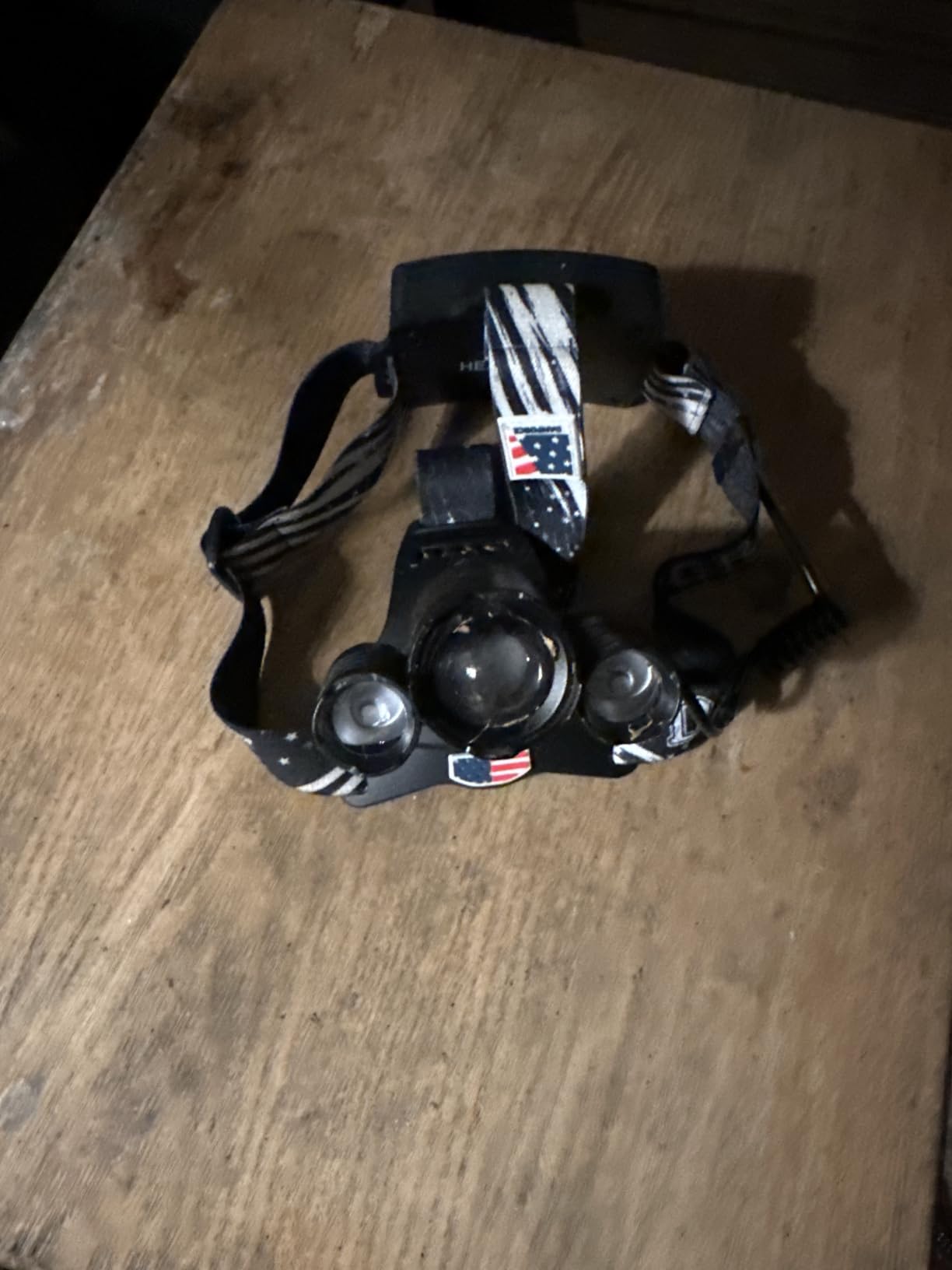 DanForce Headlamp. USB Rechargeable LED Head Lamp. Ultra Bright LUMINUS 1080 Lumen Headlamp Flashlight + Red Light. HeadLamps for Adults, Camping, Outdoors & Hard Hat Light. Zoomable IPX54 Headlight customer photo 1