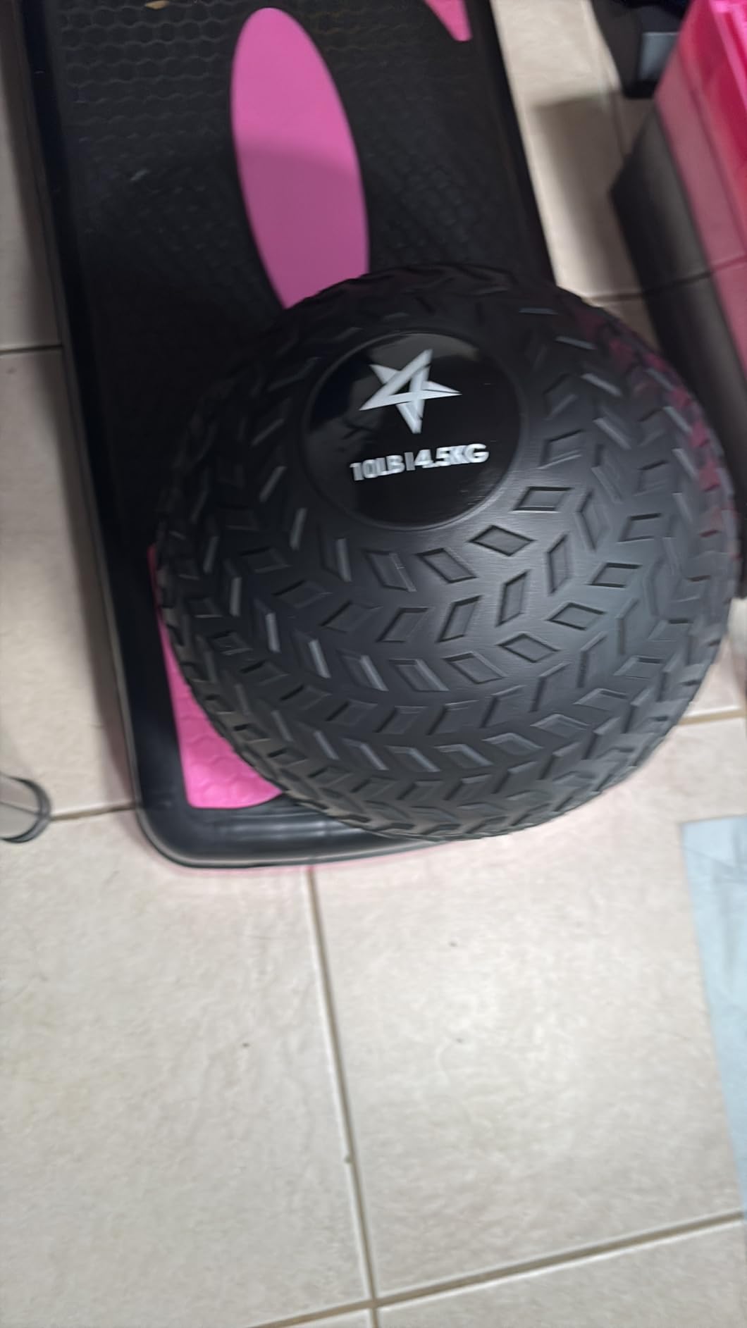 Yes4All Slam Balls, 10-40lb Weighted Ball Weight, Durable PVC Sand Filled Workout Dynamic Slam Ball for Core Strengthen customer photo 1