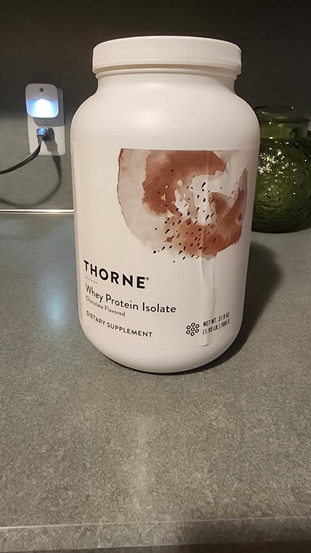 THORNE - Whey Protein Isolate - Balanced Amino Acids Profile with BCAAs - 21 Grams of Easy to Digest Whey Protein Powder - NSF Certified for Sport - Chocolate - Gluten & Soy-Free - 30 Servings customer photo 1
