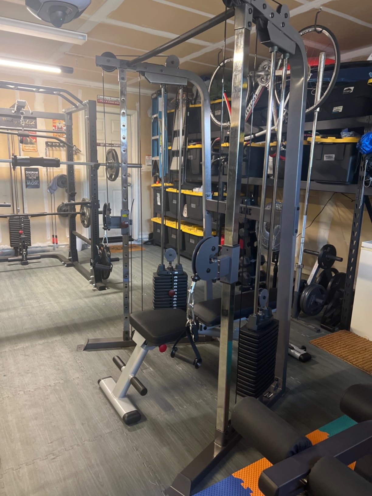 Body-Solid Powerline Cable Crossover Exercise Machine for Home & Commercial Gym, Functional Training Center with Dual Weights Stack for Cable Workout customer photo 1