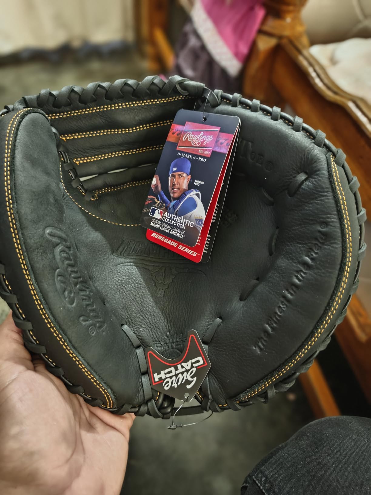 Rawlings Renegade Youth Baseball Glove | First Base/Catcher's Mitts | Multiple Styles customer photo 1