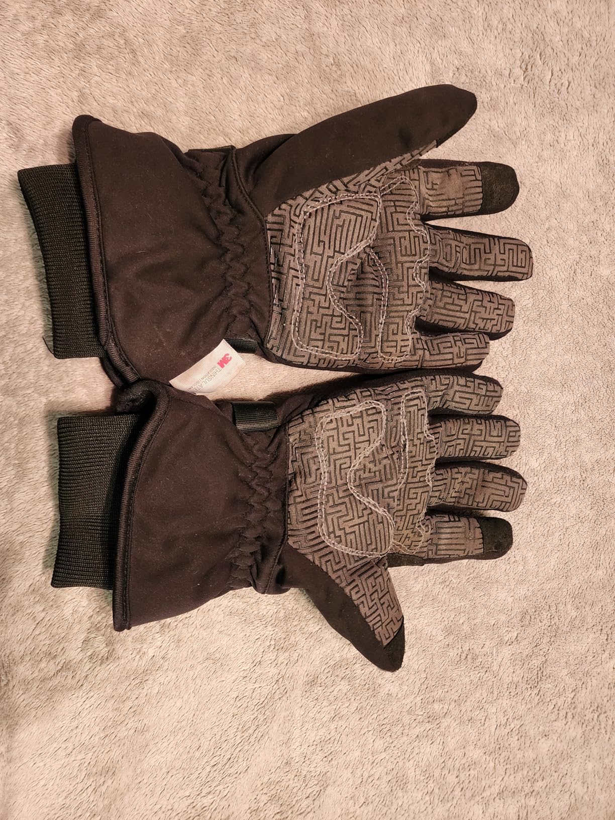 Waterproof & Windproof -30F Winter Gloves for Men/Women, 3M Thinsulate Thermal Gloves Touch Screen Warm Gloves for Skiing, Cycling, Motorcycle, Running customer photo 2