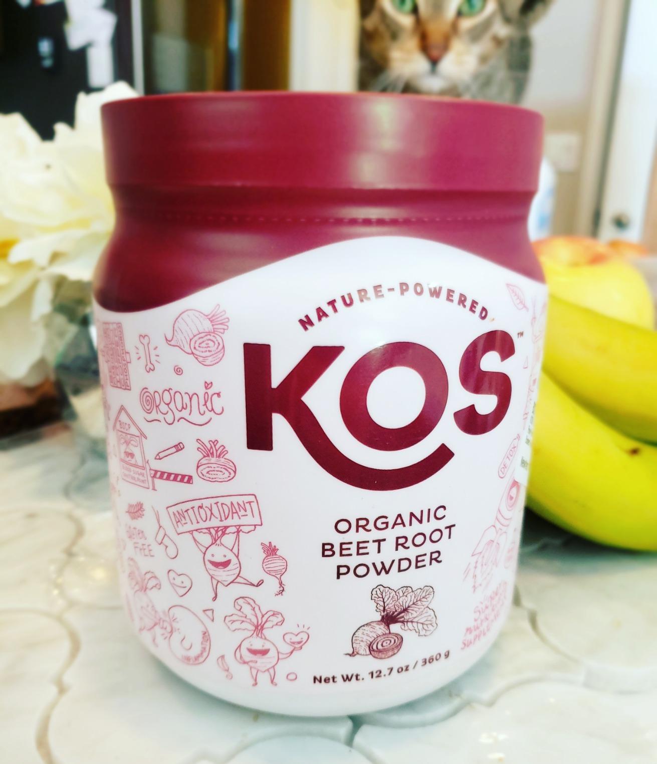 KOS Organic Beet Root Powder, USDA Organic - Natural Nitric Oxide Booster, Superfood Plant Based Beetroot Antioxidant, Supports Active Lifestyle & Healthy Circulation, Soy & Gluten-Free - 90 Servings customer photo 2