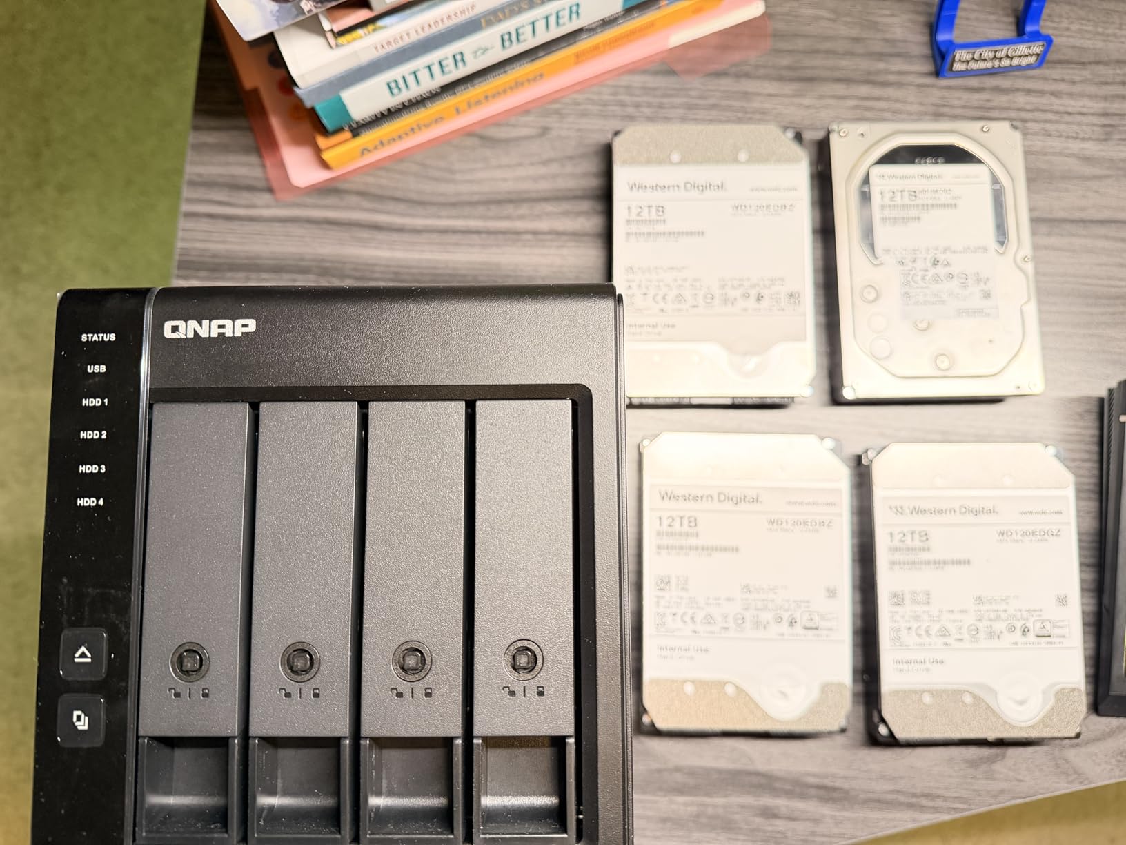 QNAP TR-004 4 Bay USB Type-C Direct Attached Storage (DAS) with hardware RAID (Diskless) customer photo 2