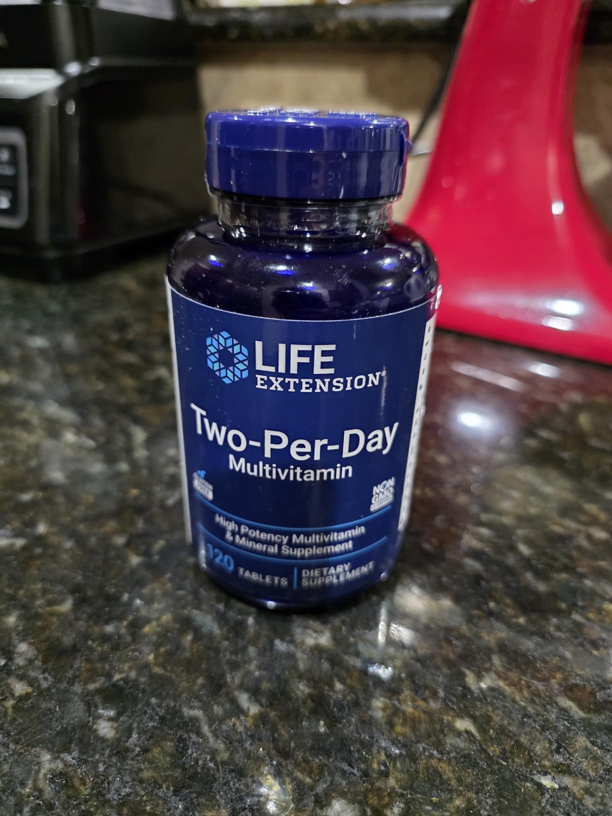 Life Extension Two-Per-Day Multivitamin - Packed with Over 25 Vitamins, Minerals & Extracts -Vitamins B6, C, D - Zinc - Two-Month Supply - Non-GMO, Gluten-Free - 120 Tablets customer photo 1